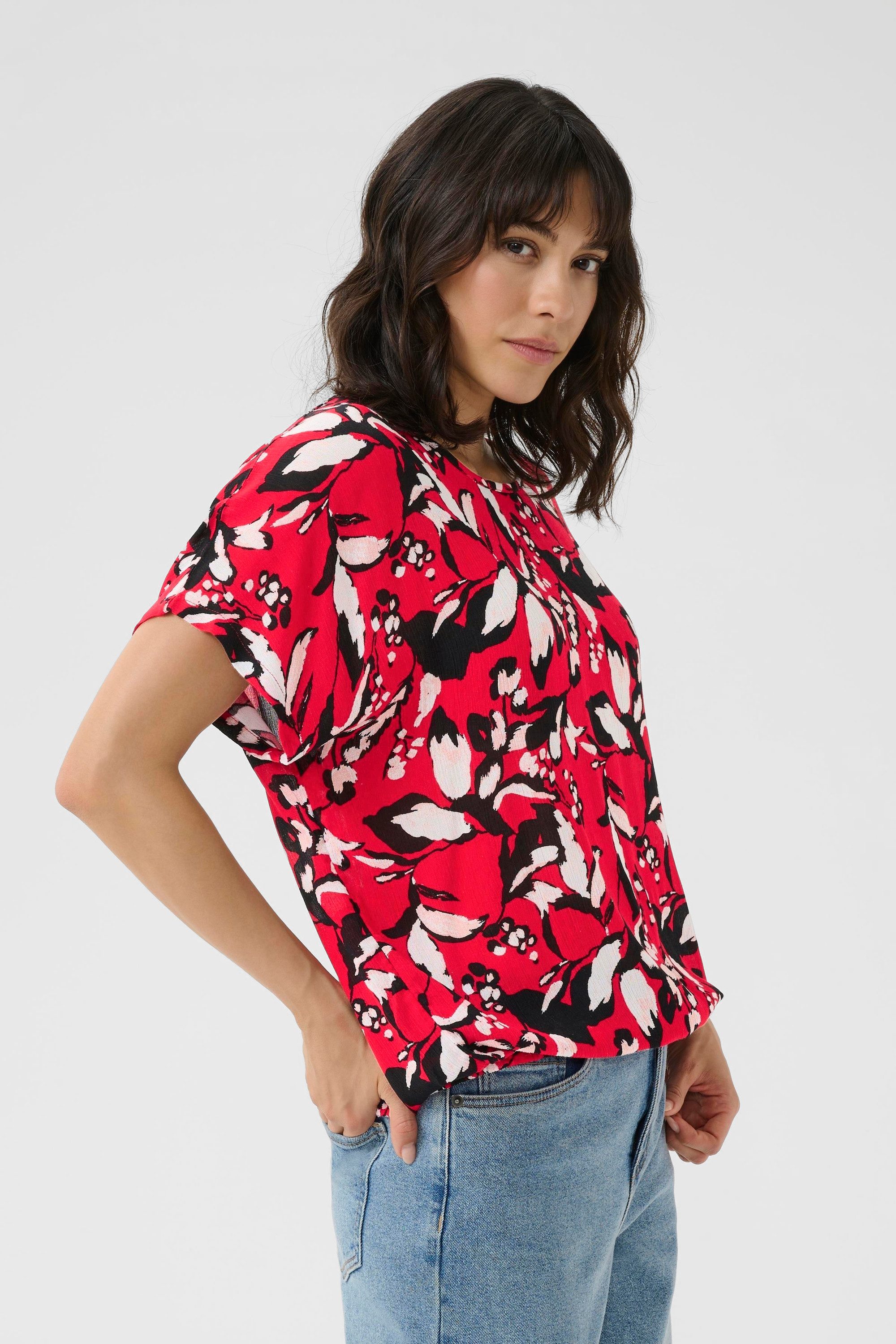 KAFFE Blusentop Ärmellose Bluse KAamber günstig online kaufen