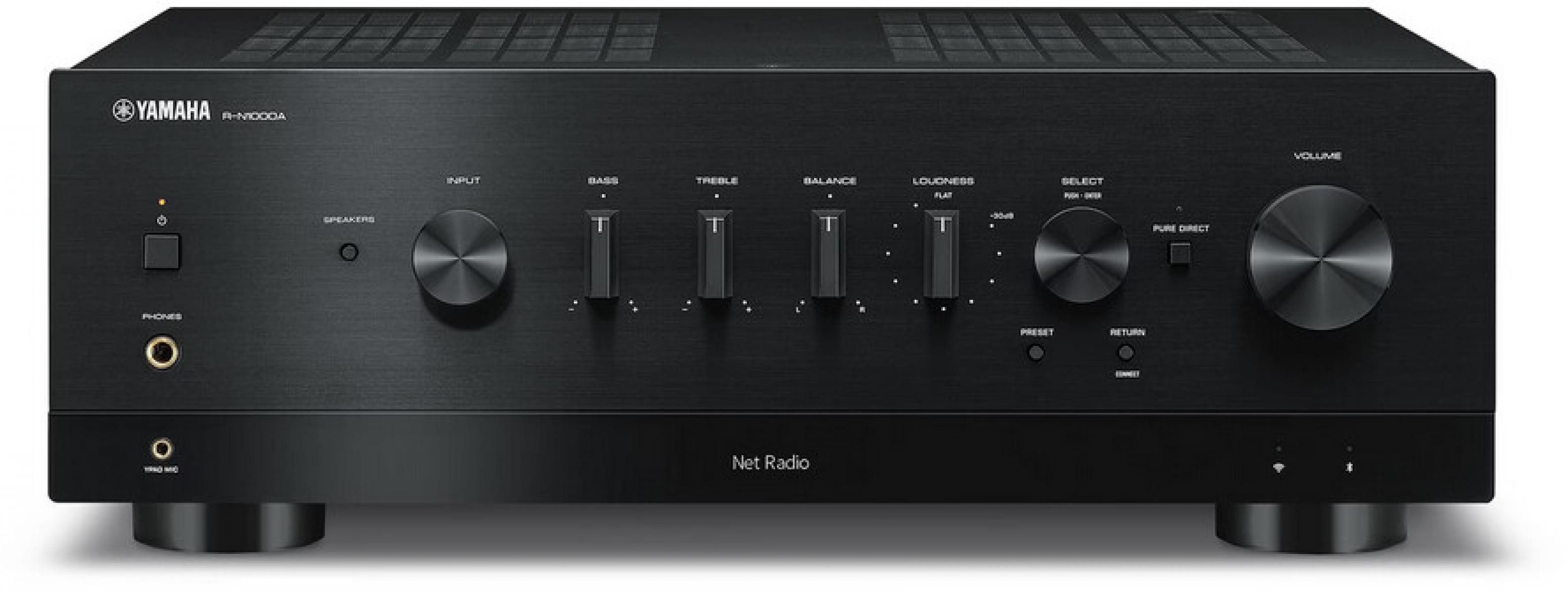 Yamaha R-N 1000A SCHWARZ NETZWERK-RECEIVER Netzwerk-Receiver