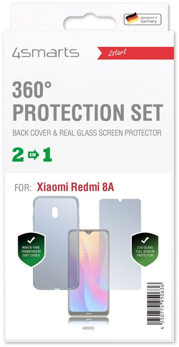 Image of 4smarts Zubehör »360° Protection Set für Xiaomi Redmi 8A«