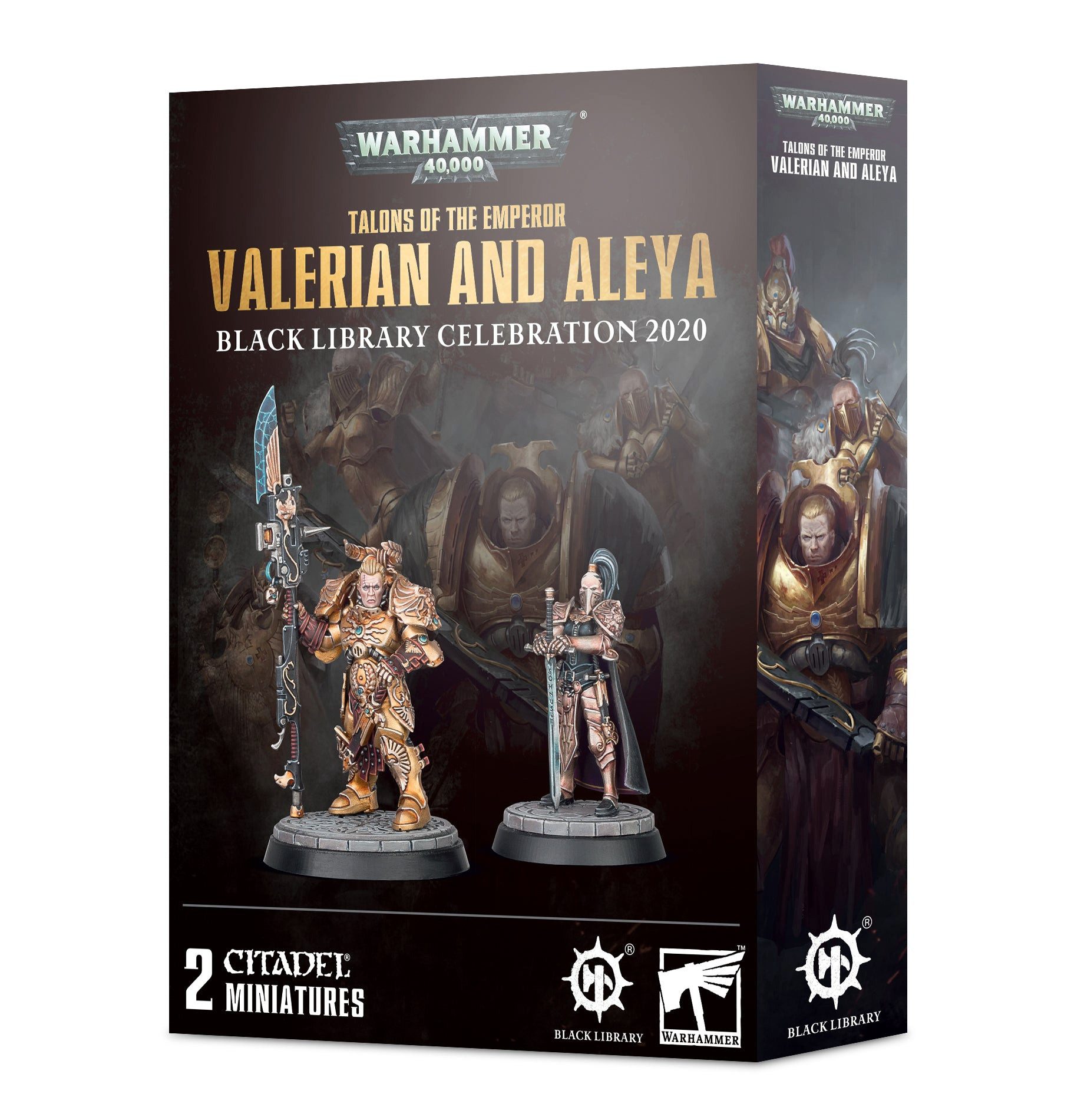 Spielfigur Warhammer 40.000 Talons of the Emperor Valerian and Aleya