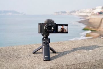 Sony »Vlog-Kamera ZV-1« Kompaktkamera (20,1 MP, Bluetooth, WLAN (WiFi), Selfie Stick GPVPT2BT.SYU)