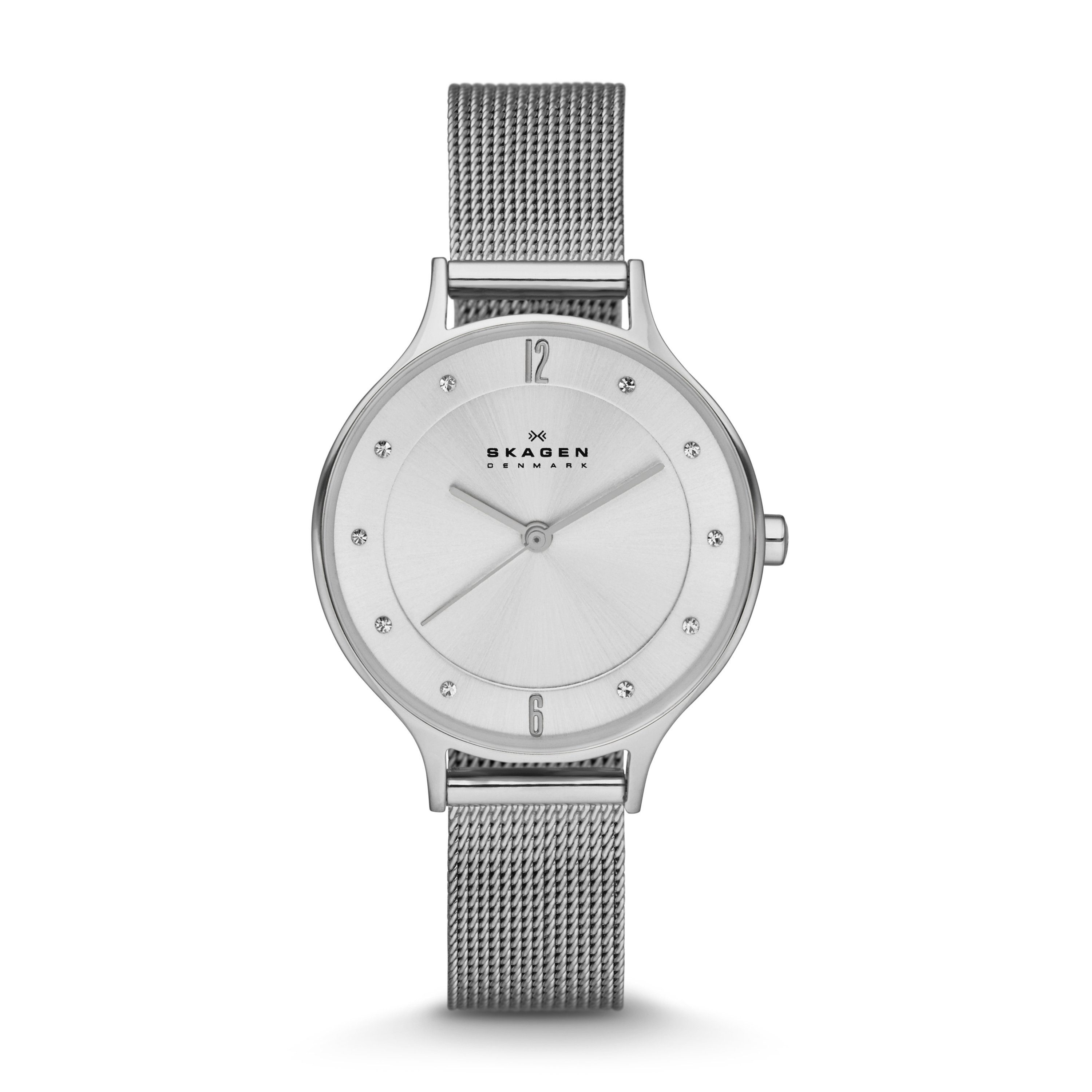 SKAGEN Quarzuhr Armbanduhr Edelstahl