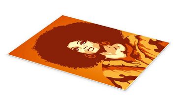 Posterlounge Poster JASMIN!, 70s Orange Soul Mama, Lounge Illustration