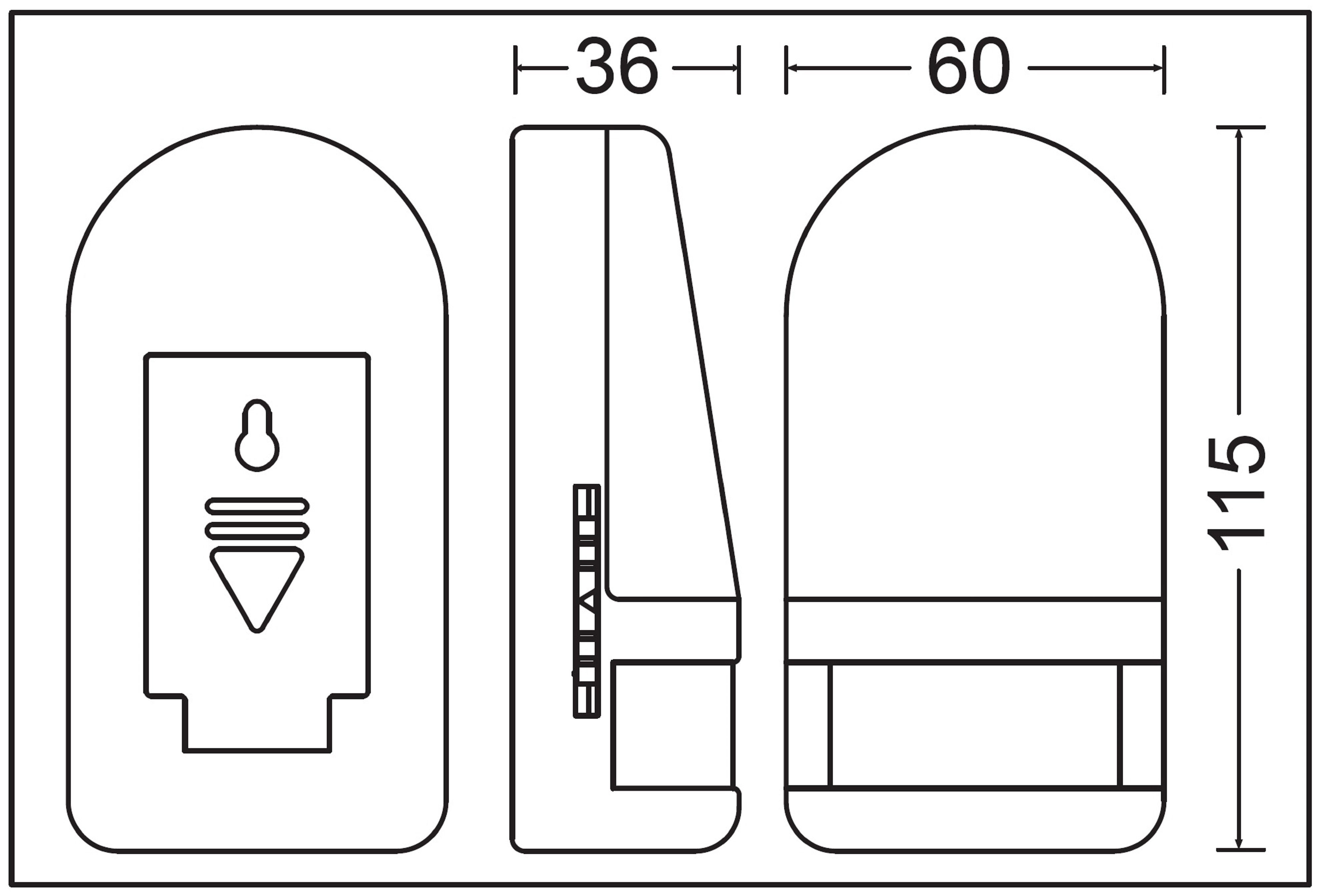 TRANGO LED Nachtlicht, Bewegungsmelder, 11-039 LED Sensor Nachtlicht in Weiß mit Automatikfunktion I Betrieb mit 3x AAA Batterie (nicht enthalten) mit Bewegungssensor, Tageslichtweiß, Sicherheitslicht, Orientierungslicht, Einschlafhilfe