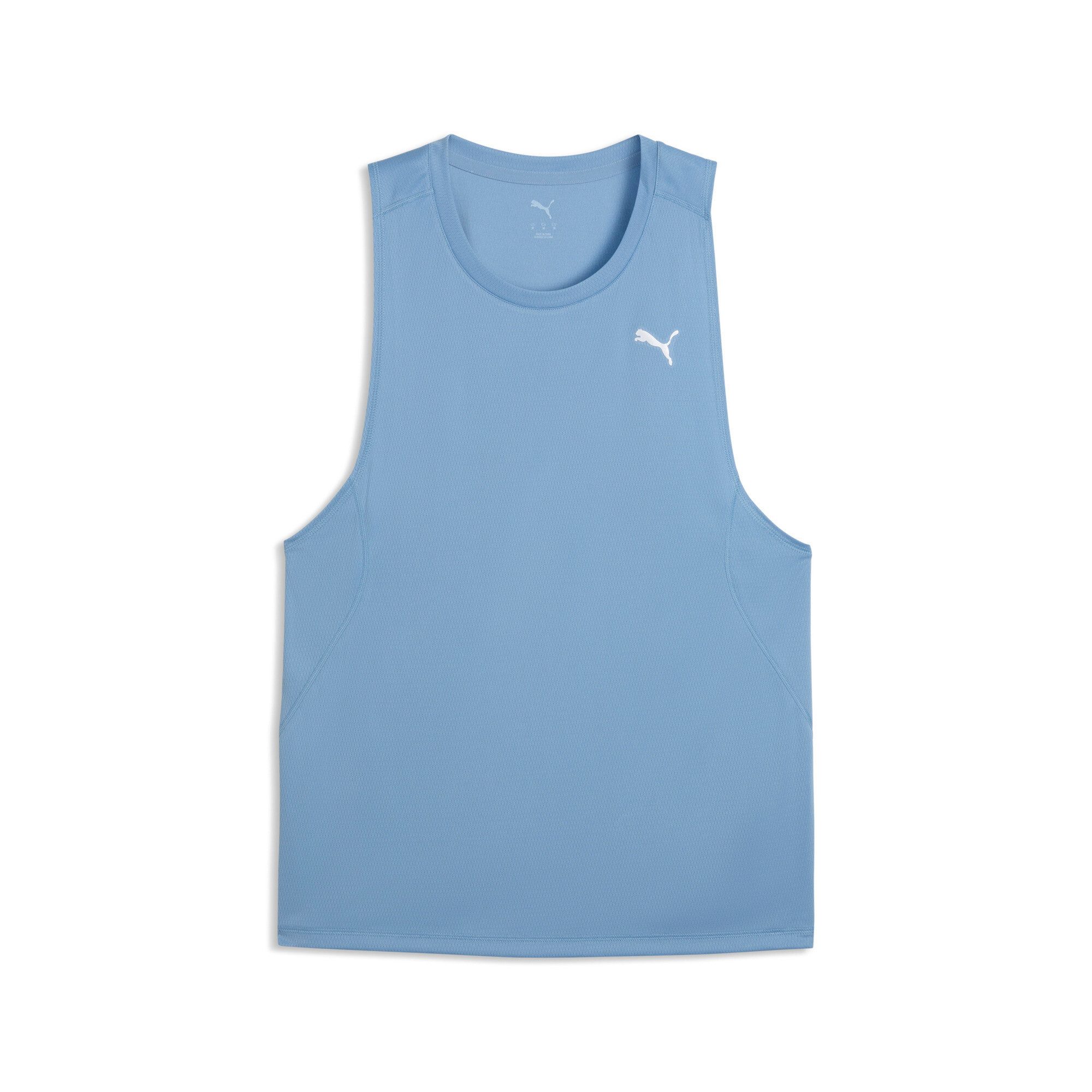PUMA Tanktop M RUN VELOCITY TANK (POLY) Tanktop, ergonomische Schnittführung, Rundhalsausschnitt