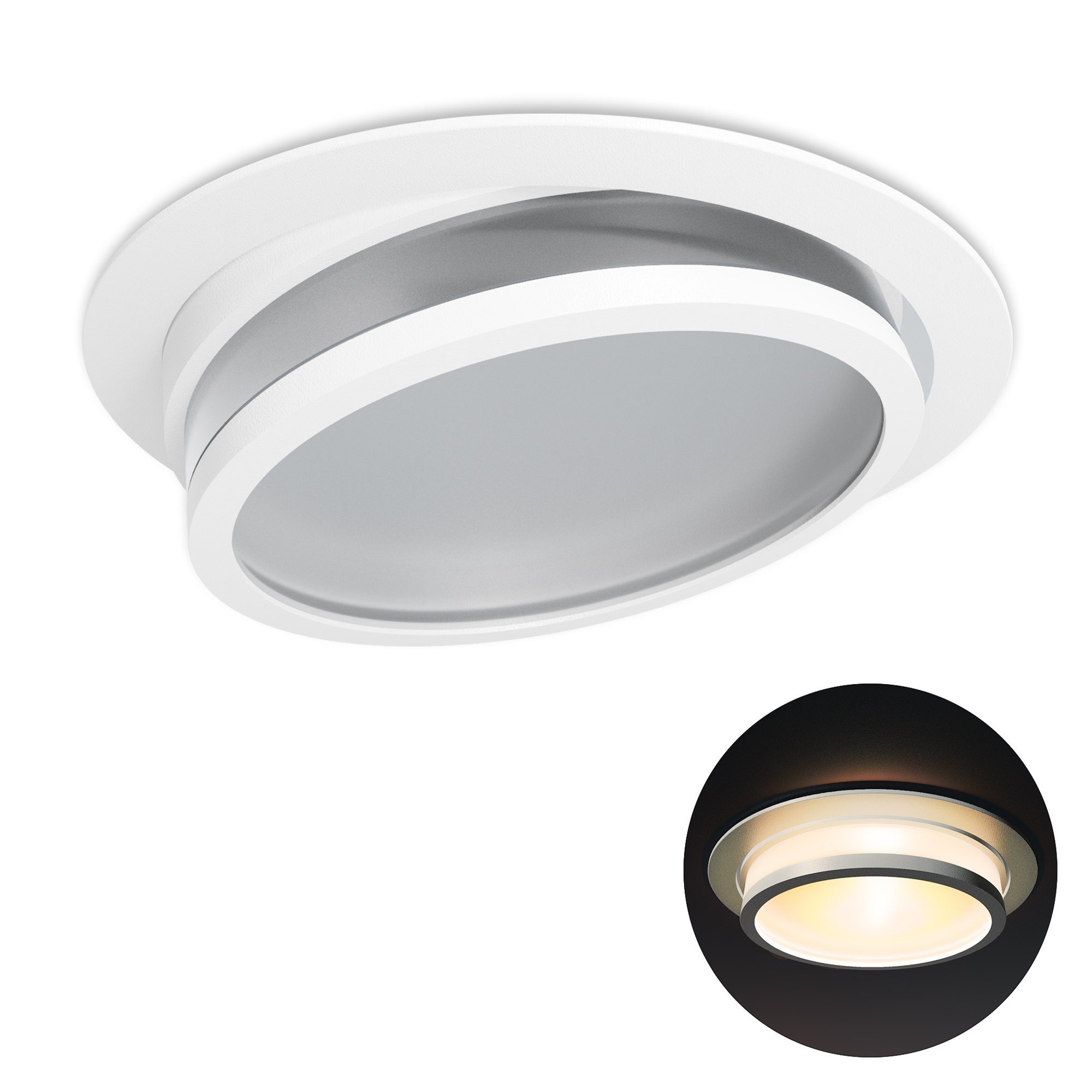 SSC-LUXon LED Einbaustrahler LAGO Design LED günstig online kaufen