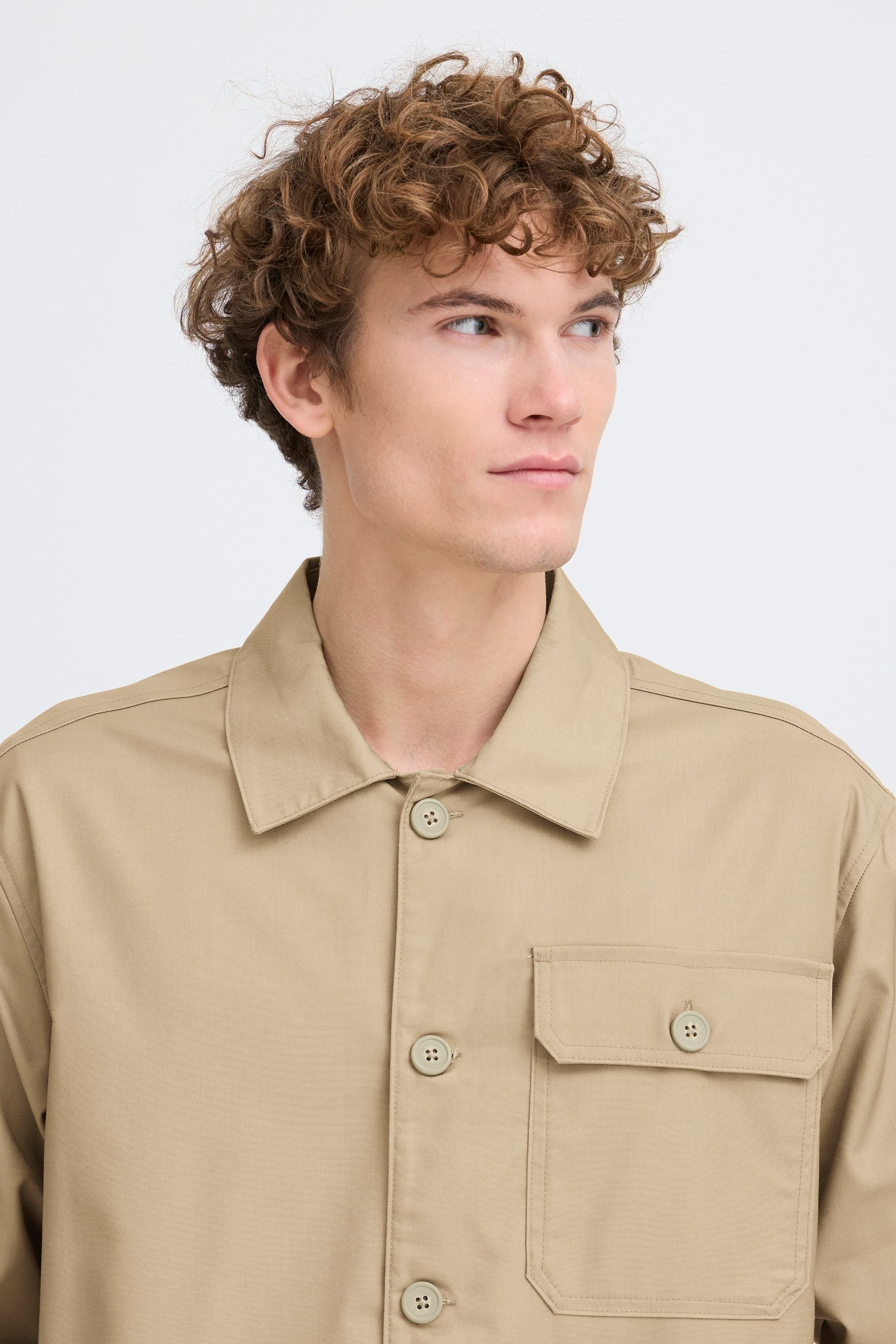 Casual Friday Hemdjacke CFEvans Overshirt Workwear-Hemd Jacke