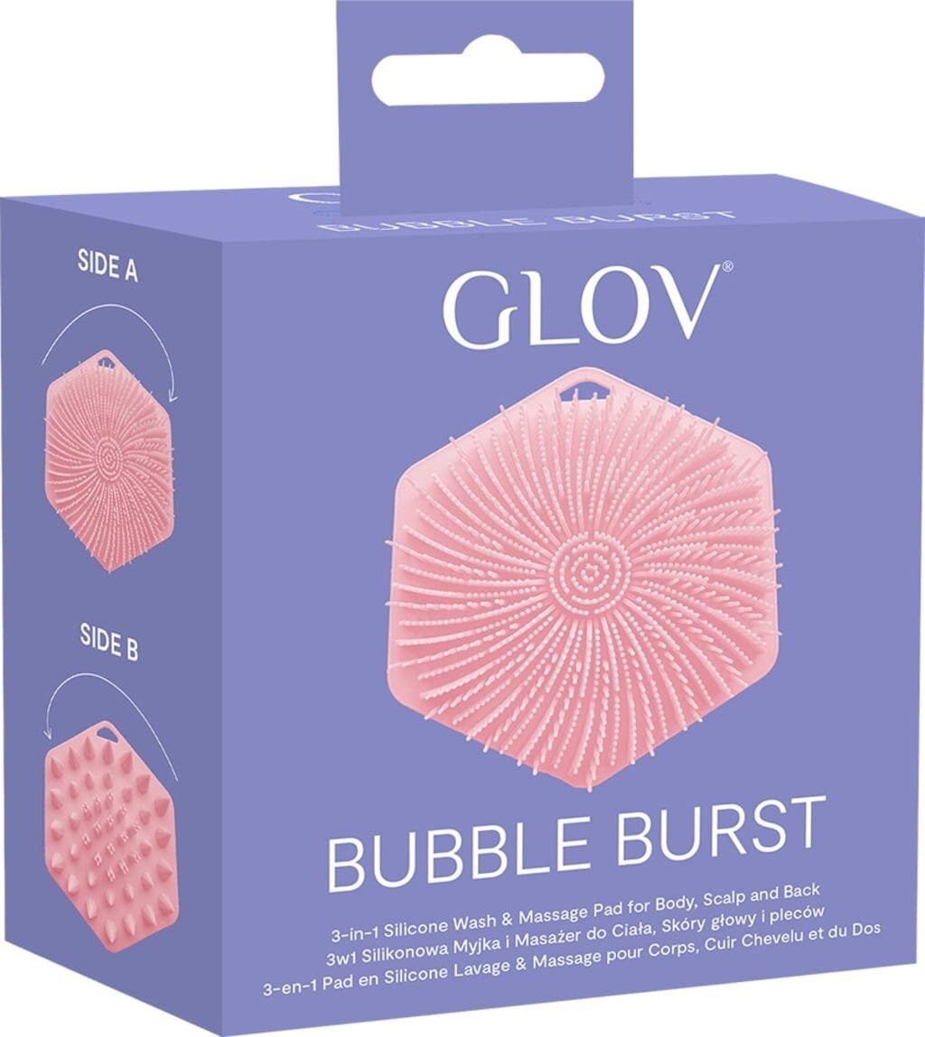 Glov Massagegerät Bubble Burst 3in1 Silikonreiniger und Massagegerät