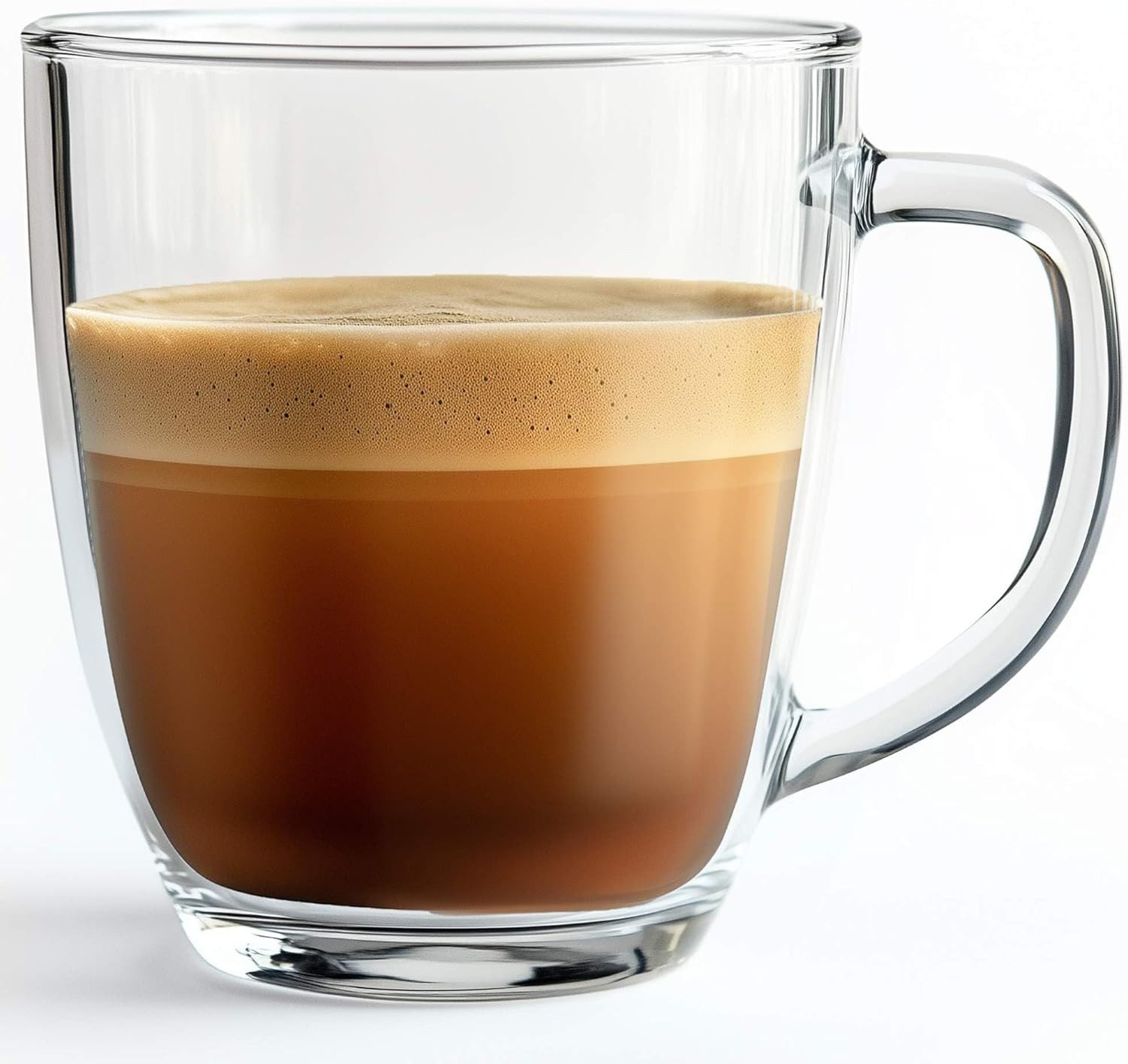 Brahmstein Gläser-Set Basic Optimales Set für Heißgetränke, Latte, Kaffee, Glühwein, Tee, 6-tlg., Robuste & Hitzebeständige Trinkgläser