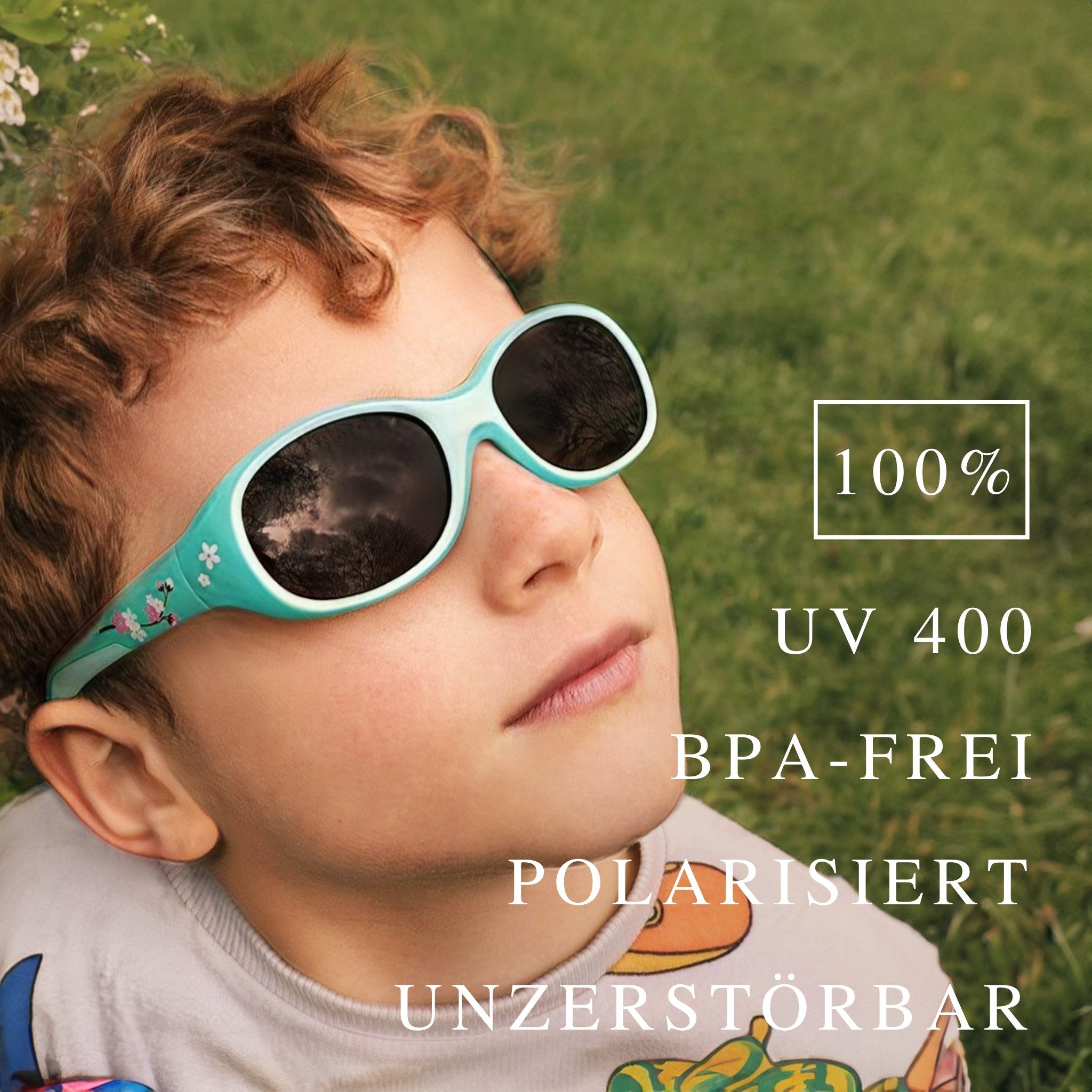 ActiveSol Sonnenbrille Kinder Sonnenbrille Kids, 2-6 Jahre, UV-Schutz, polarisiert Flexibel & Unzerstörbar, Lotuseffekt