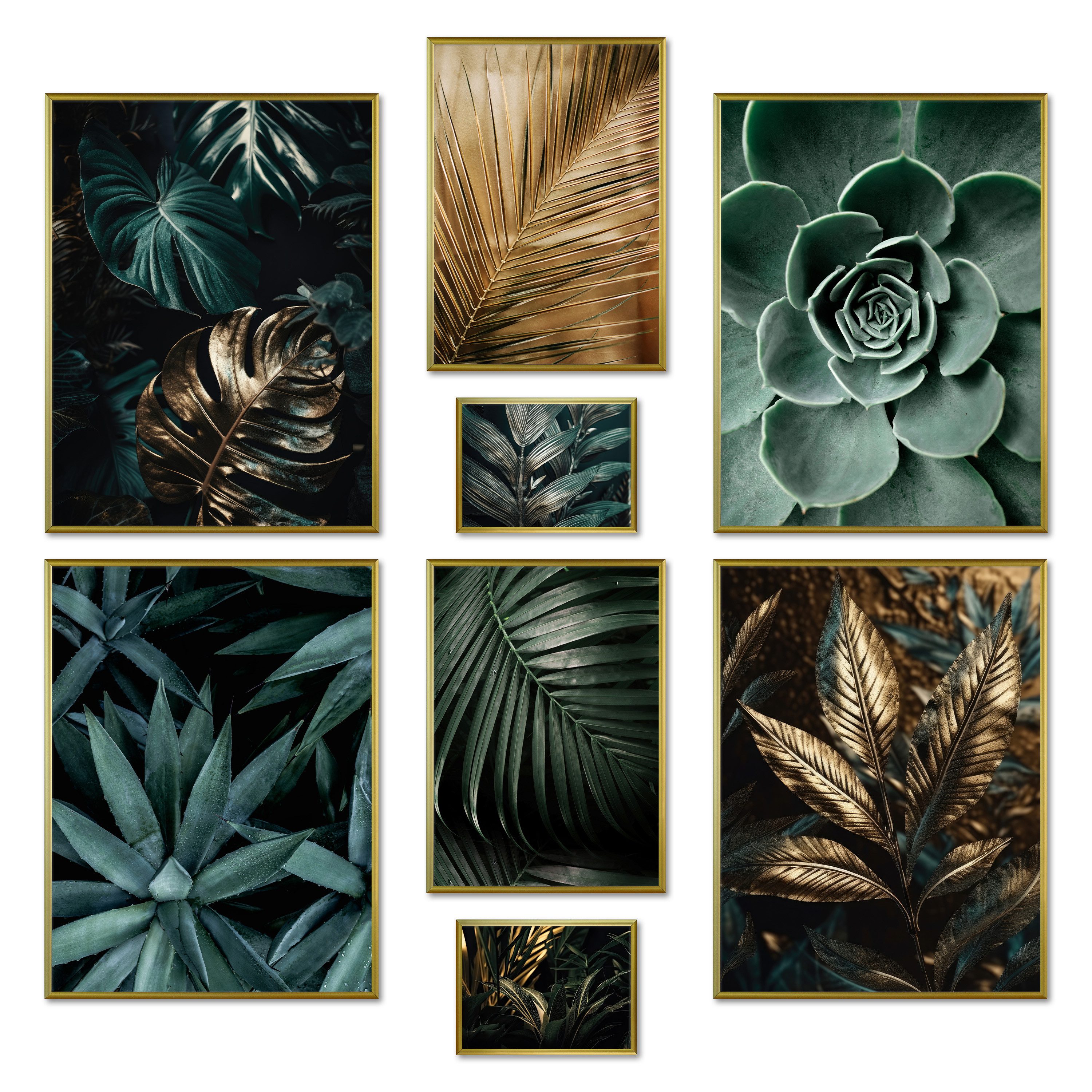ARTFAVES Bilder-Collage Poster Set - GOLD günstig online kaufen