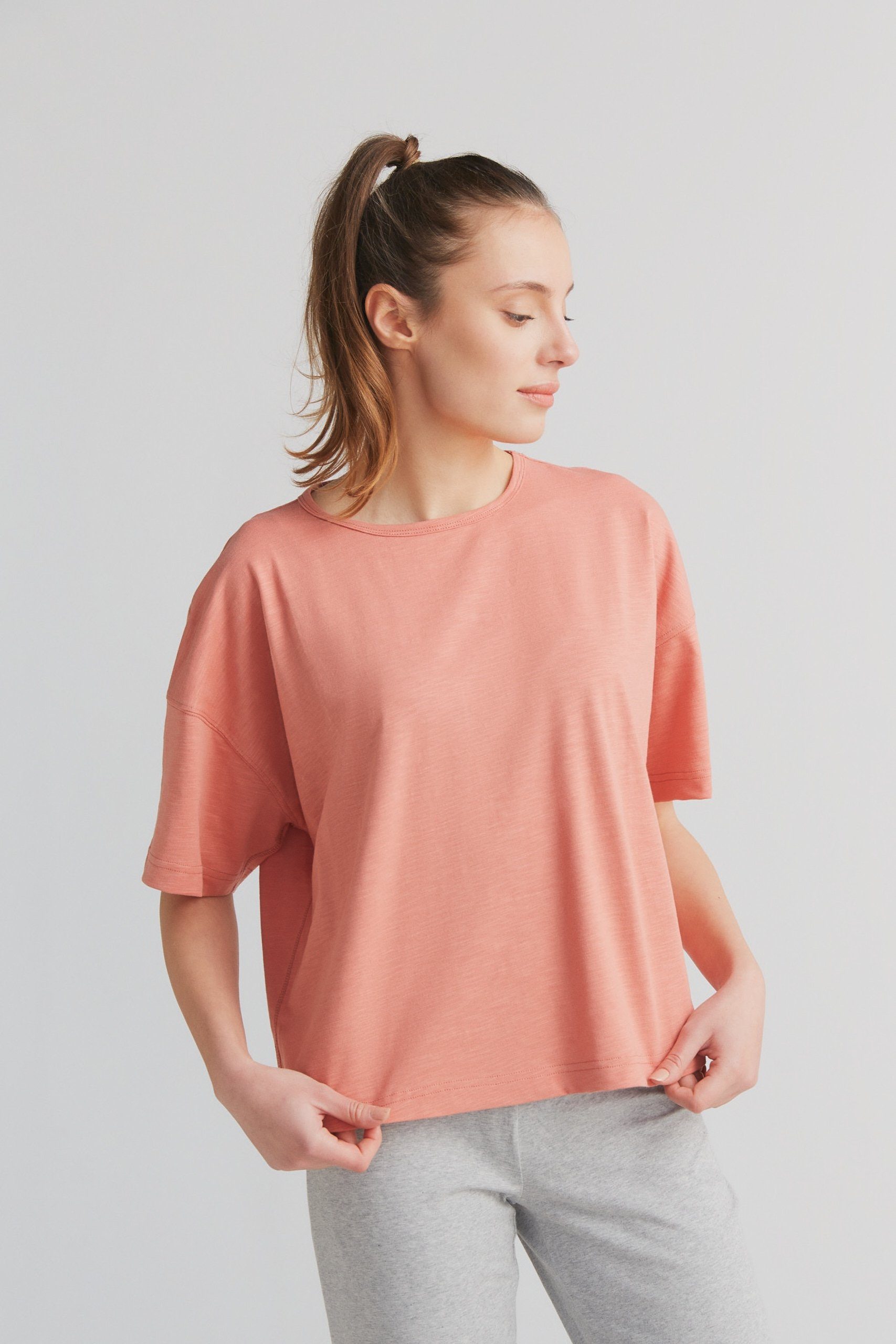 Leela COTTON T-Shirt Flammé Shirt