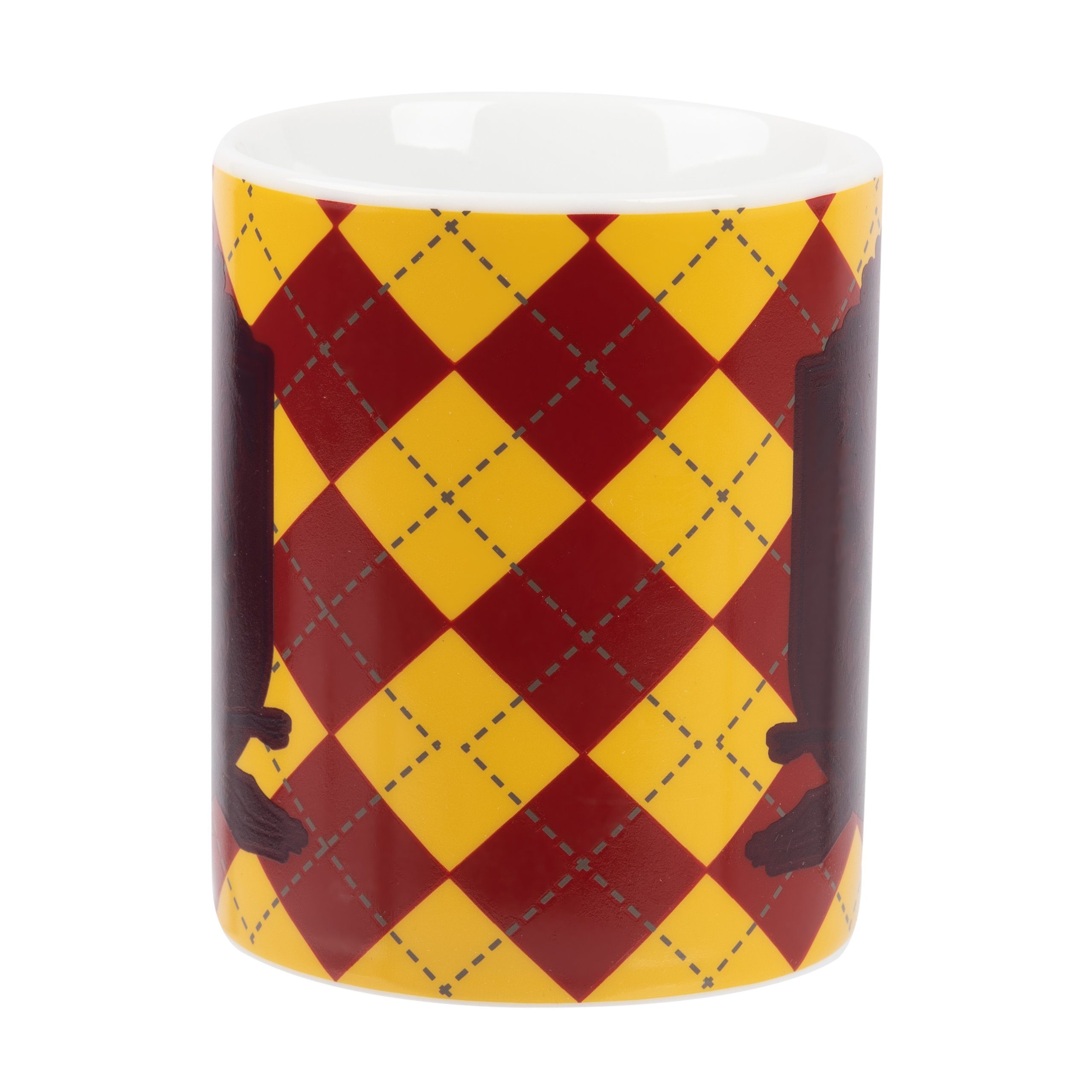 Zaubertasse Porzellan Tasse 320 ml, Labels® - Gryffindor Harry United Potter Farbwechseltasse