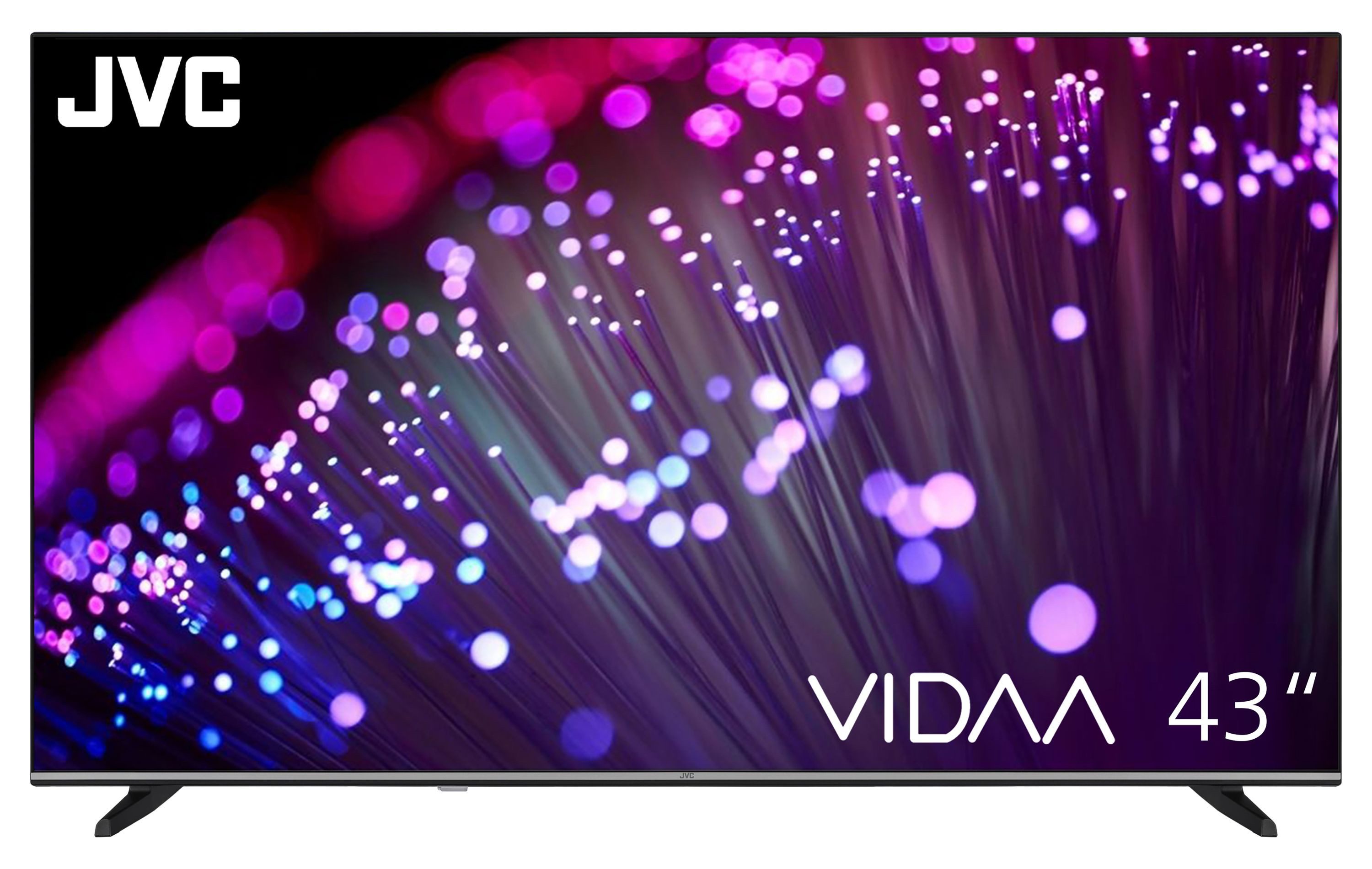 JVC LT-43VD3555 LCD-LED Fernseher (108 cm/43 Zoll, 4K Ultra HD, VIDAA Smart TV, VIDAA Smart TV, HDR, Triple-Tuner)