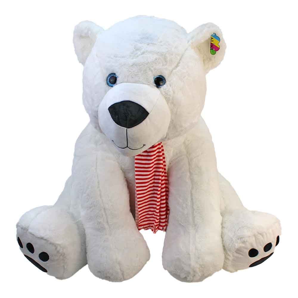 Krüger & Gregoriades Kuscheltier Eisbär Kuscheltier XXL "Bruce" - ca. 80 cm (1-St)