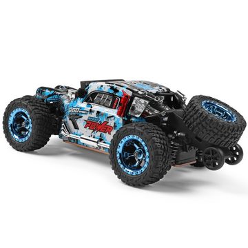 Insma RC-Auto (1:28 Ferngesteuertes Auto mit LED Licht, 1 Akku), 2,4 GHz, 30 km/h