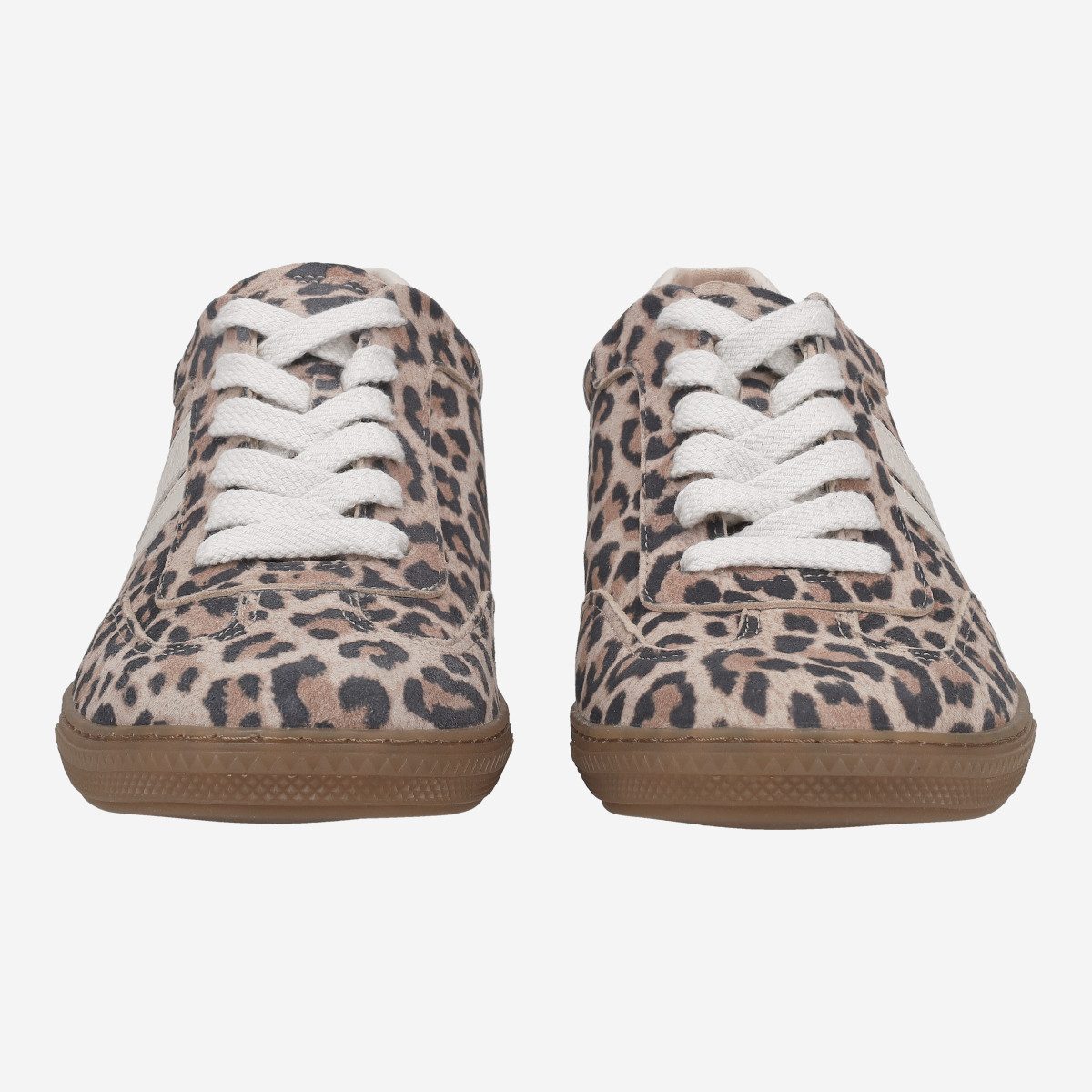 Paul Green 5450-307, Sneaker in Braun kombiniert für Damen Sneaker
