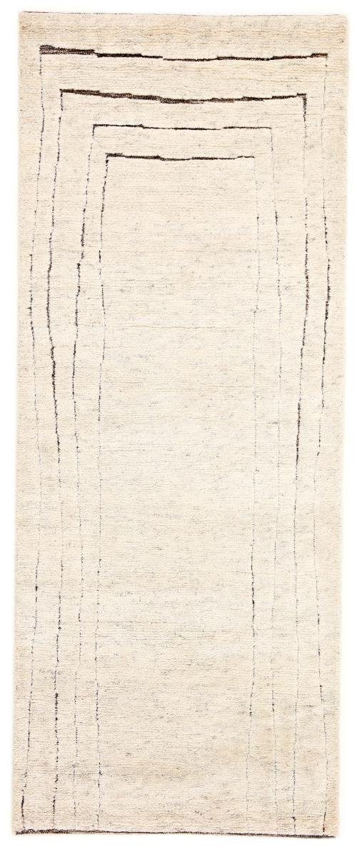 Orientteppich Sindhi Landscape 86x201 Handgeknüpfter Moderner Orientteppich, Nain Trading, rechteckig, Höhe: 12 mm | Kurzflor-Teppiche
