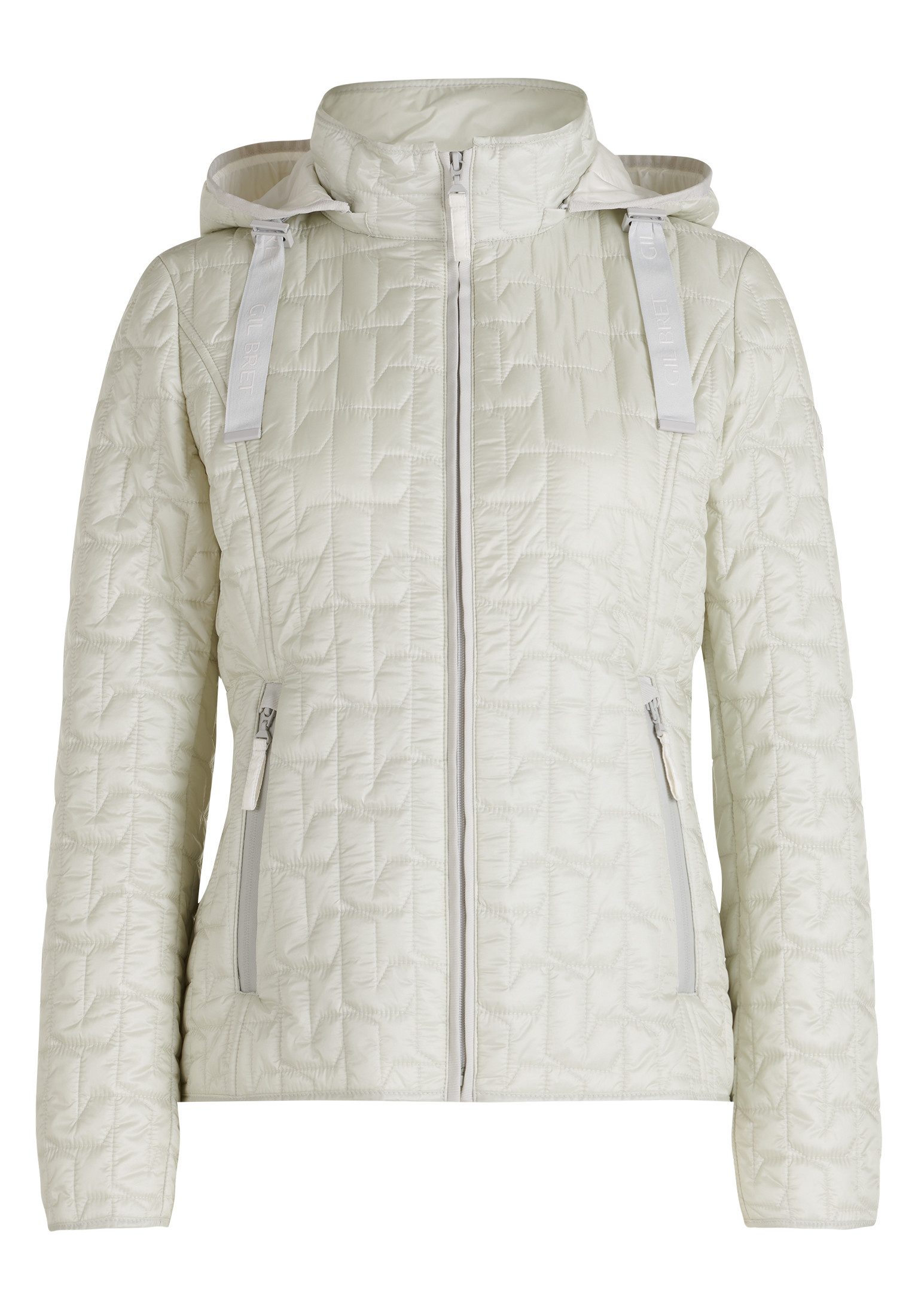 Gil Bret Steppjacke mit Kapuze und Reißverrschluss