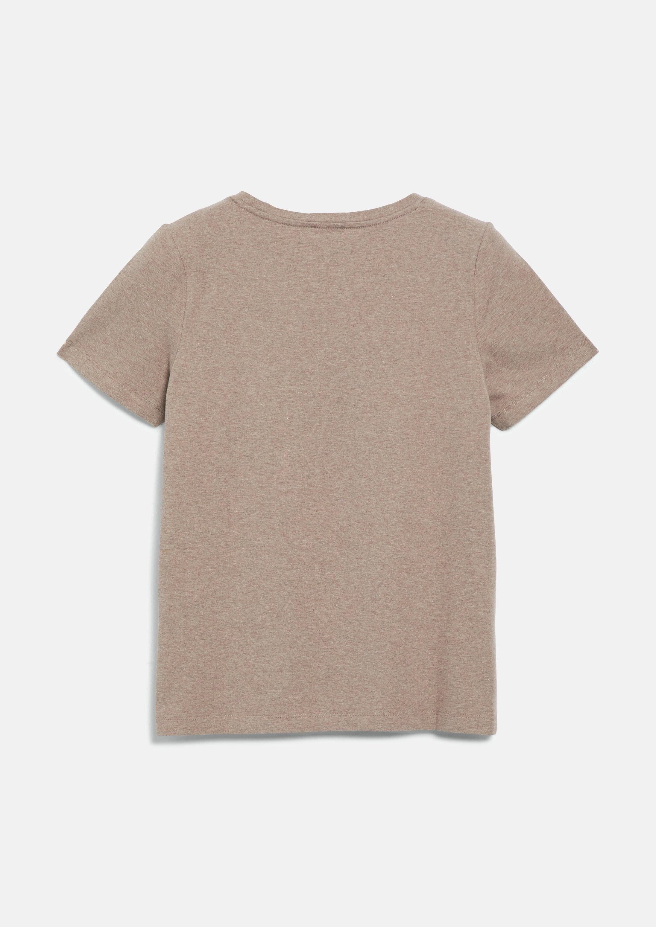 s.Oliver Kurzarmshirt T-Shirt T-Shirt mit V-Ausschnitt