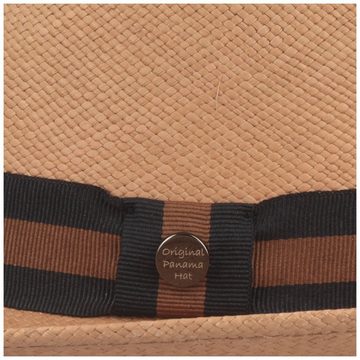 Breiter Strohhut Bogart Panama Hut mit UV-Schutz 50 & Ripsband