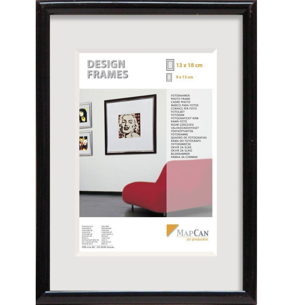 The Wall - the art of framing AG Рамки Kunststoff Рамки Design Frames schwarz, 61