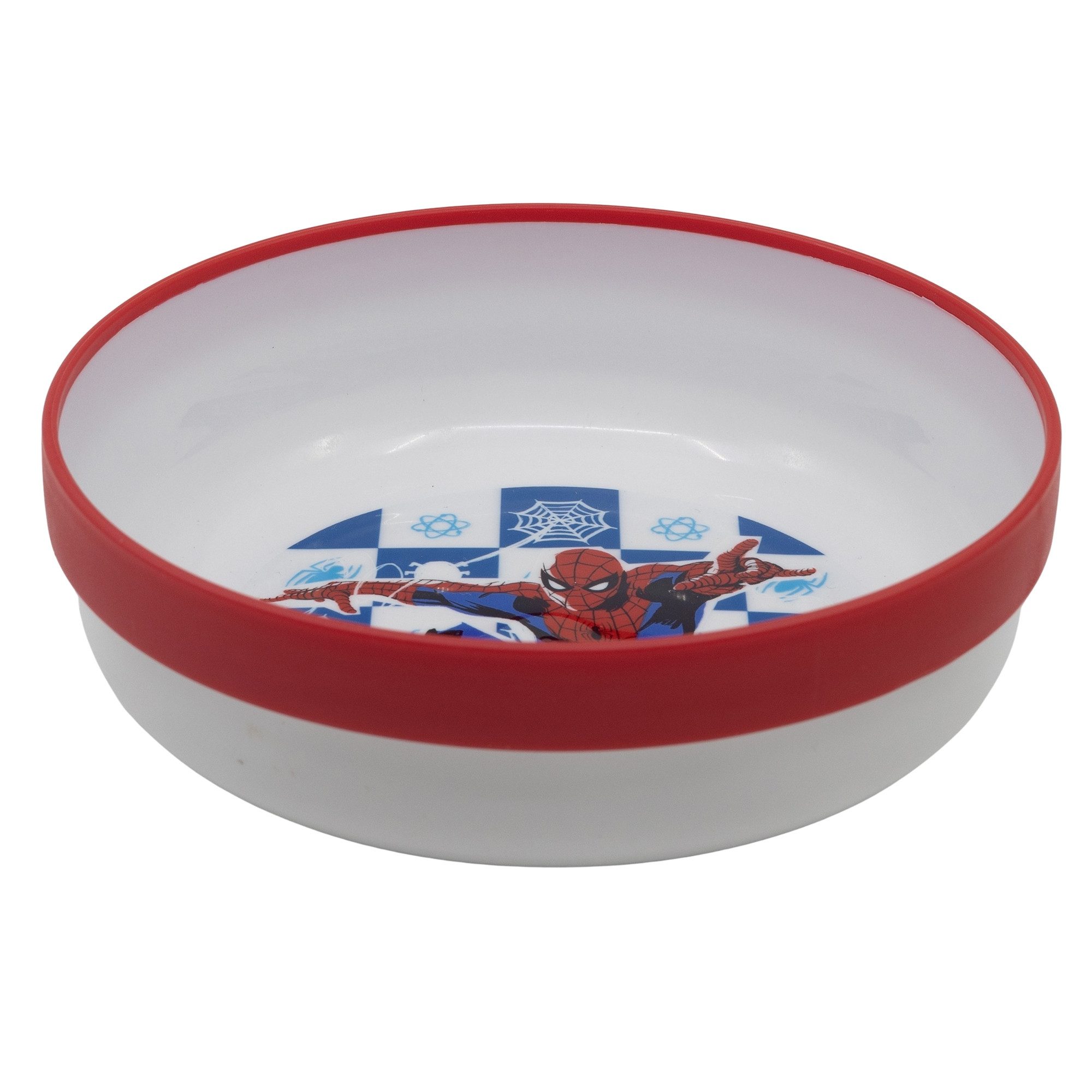 MARVEL Kindergeschirr-Set Marvel Spiderman Kinder Geschirr-Set 3 tlg (3-tlg), 1 Personen, BPA-Frei, antirutsch Becher Teller Schüssel