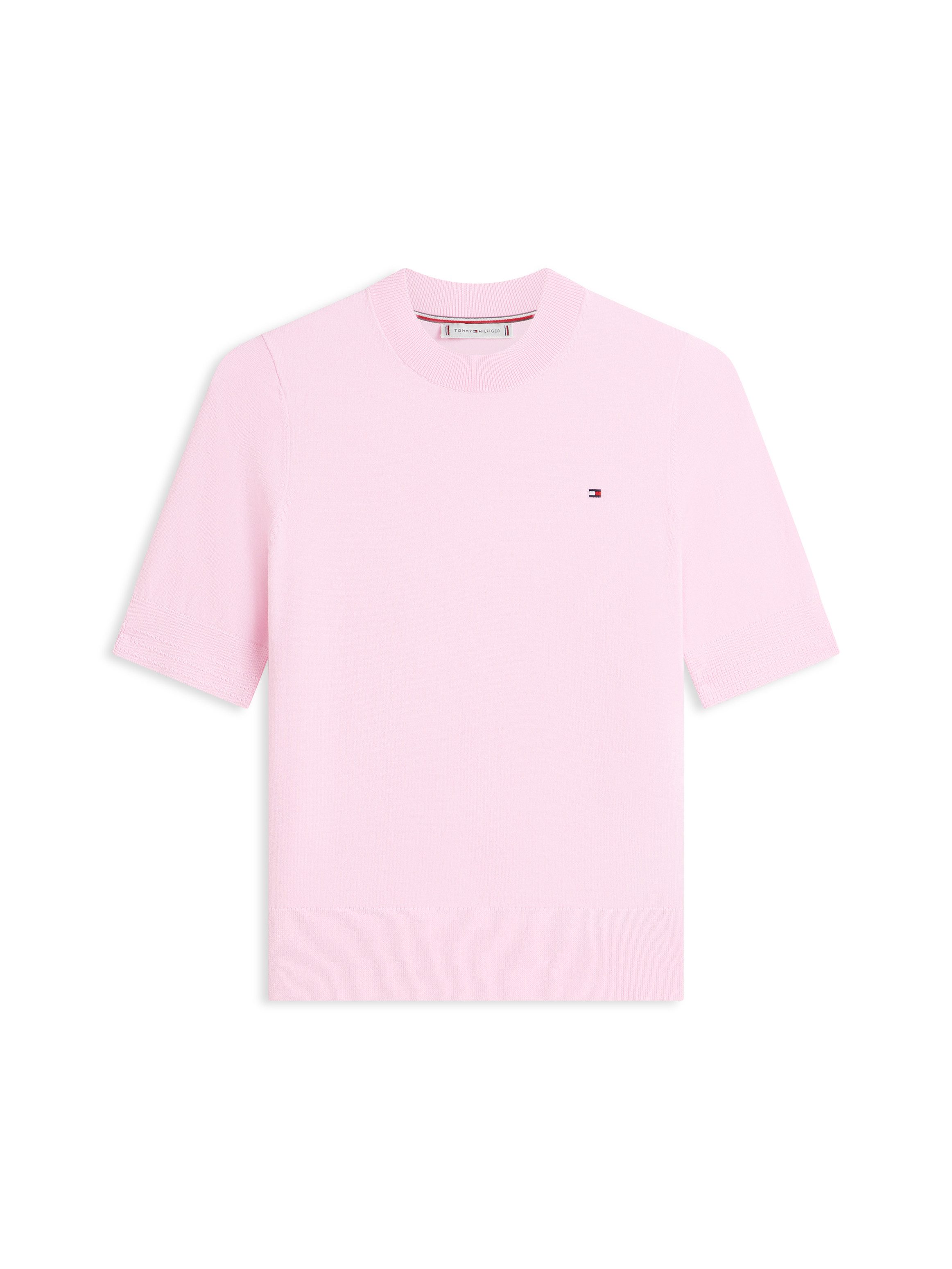 Kurzarmpullover CO JERSEY FINE GG C-NK SS SWT
