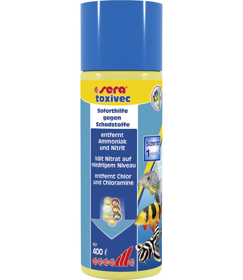 Sera Aquarium-Wassertest Sera Aquariumwasseraufbereiter toxivec 100 ml