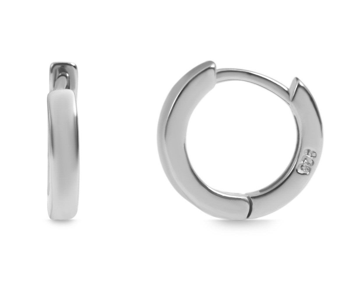 Adelia´s Klappcreolen Ohrringe – Klappcreole aus 925 Silber, Schöne Geschenkidee zum einen besonderen Tag