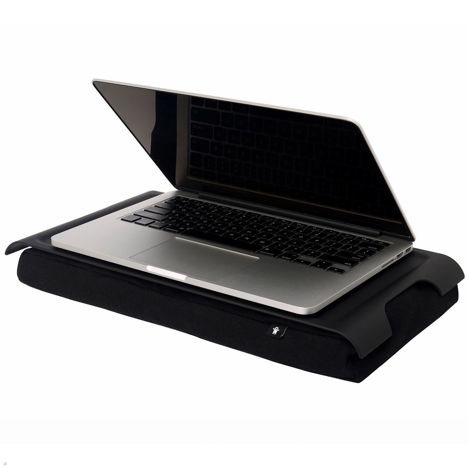 Bosign Laptop Tablett Mini Laptray, Kunststoff, Baumwolle schwarz
