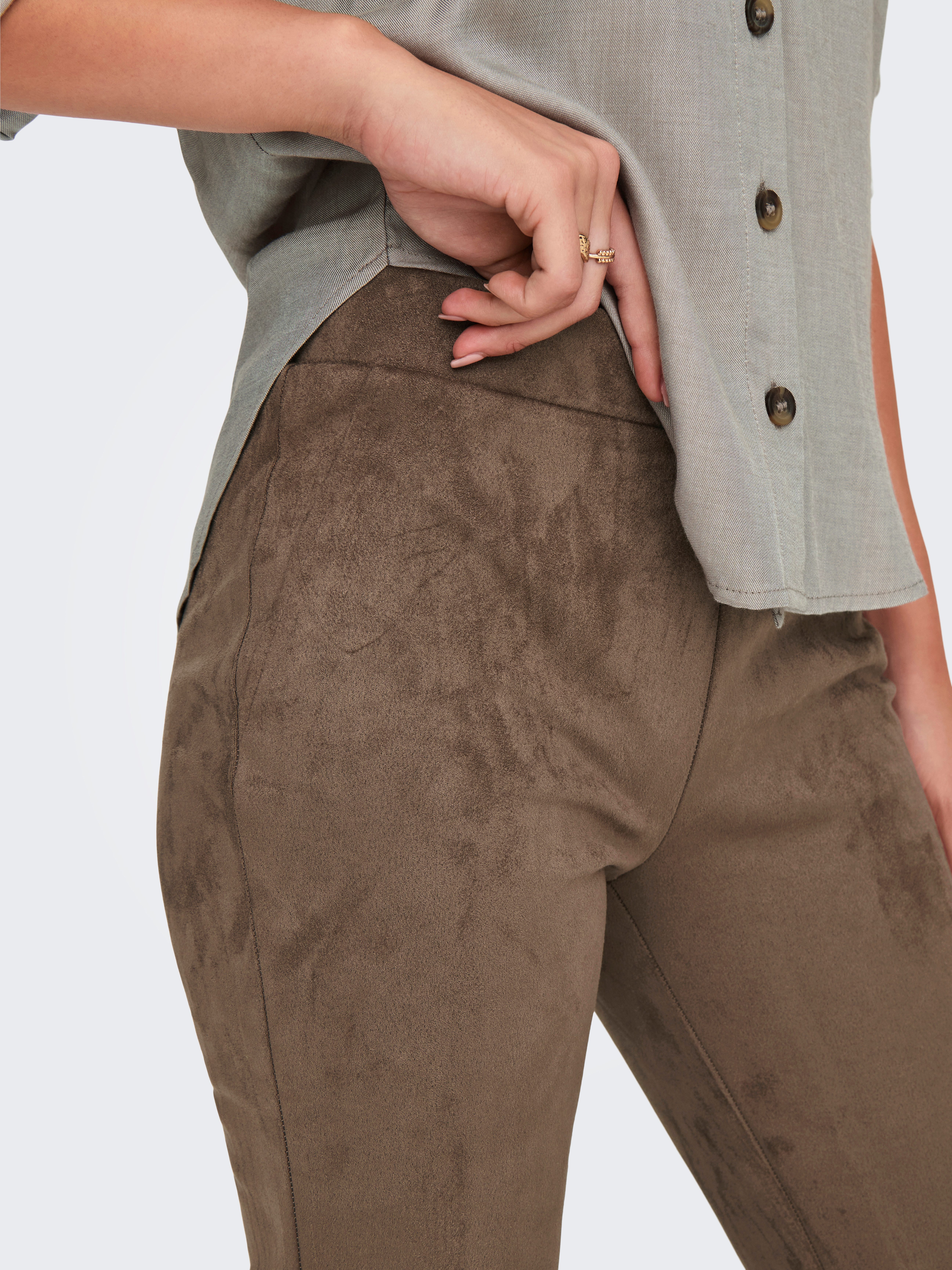 ONLY Jeggings ONLANGALINE HW FAUX SUEDE günstig online kaufen
