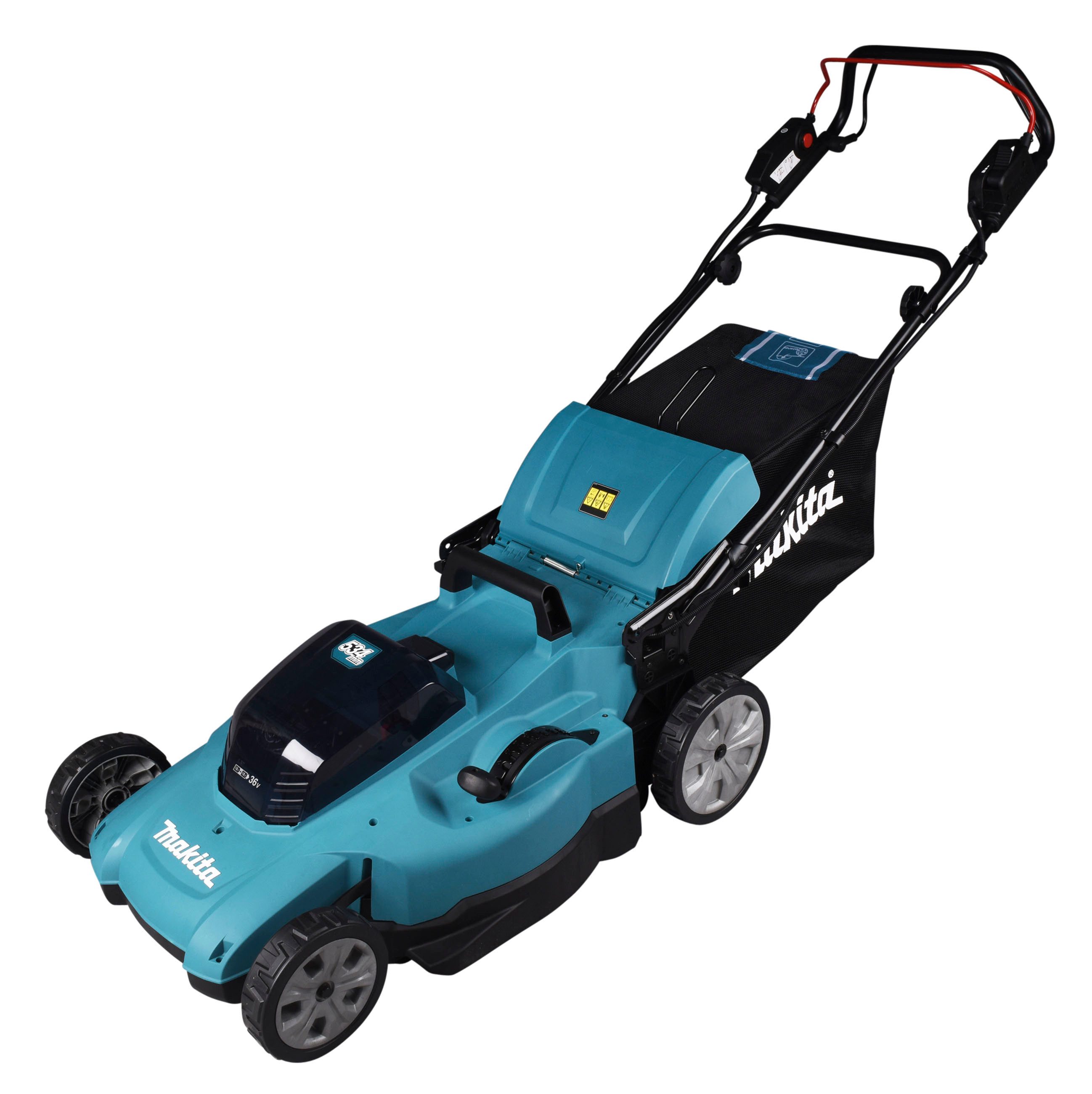 Makita Akkurasenmäher »DLM539Z«, 53,4 cm Schnittbreite, Ohne Akku und Ladegerät,2x18V, 53 cm, 70 l