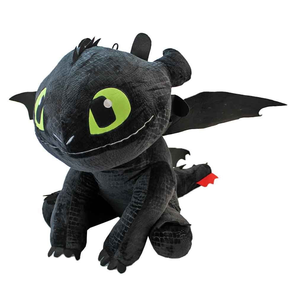 Whitehouse Leisure International Ltd Kuscheltier Drache Ohnezahn Plüsch XXL - ca. 90 cm (1-St)