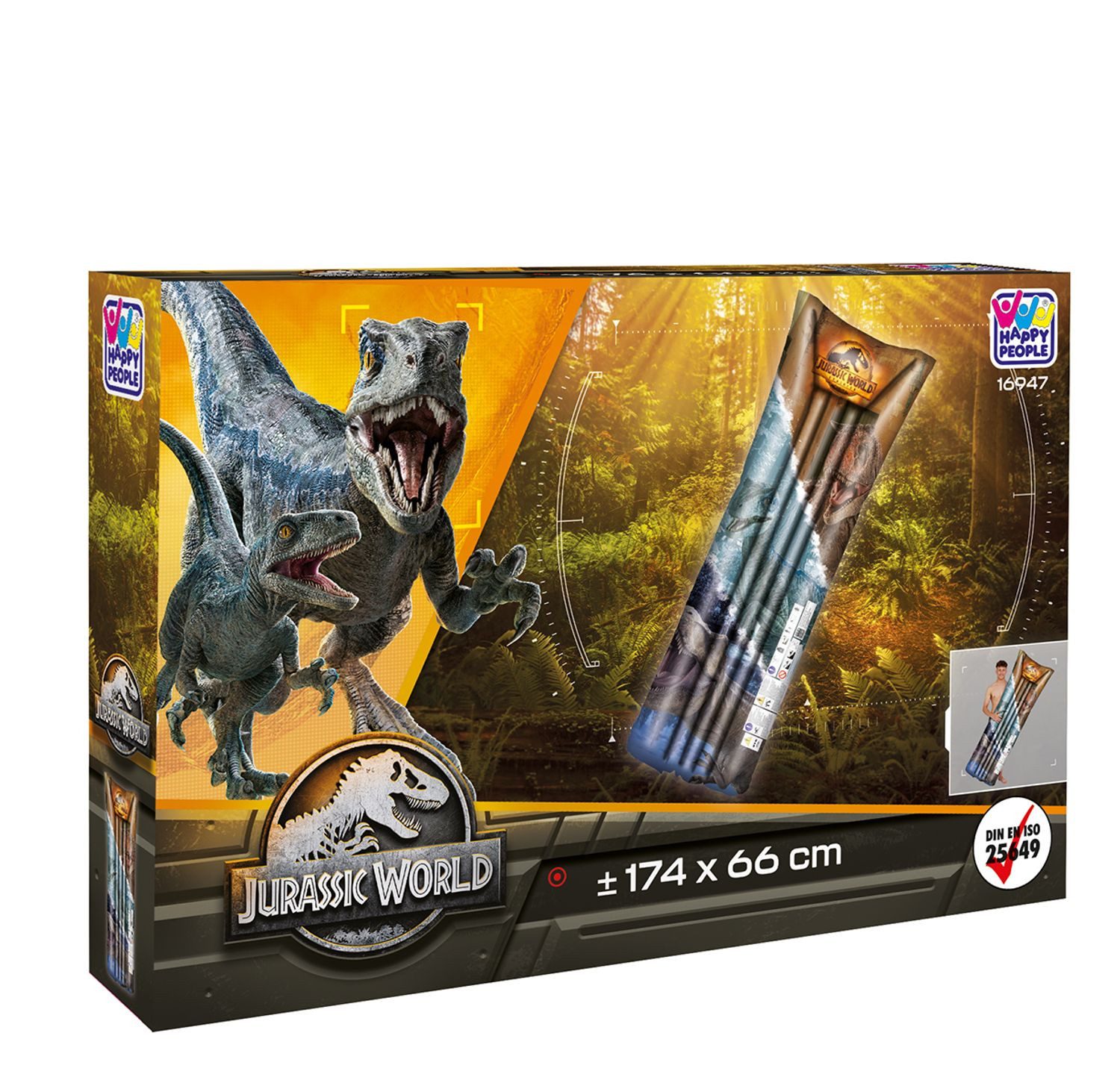 Wehncke Luftmatratze Jurassic World, (1-St)