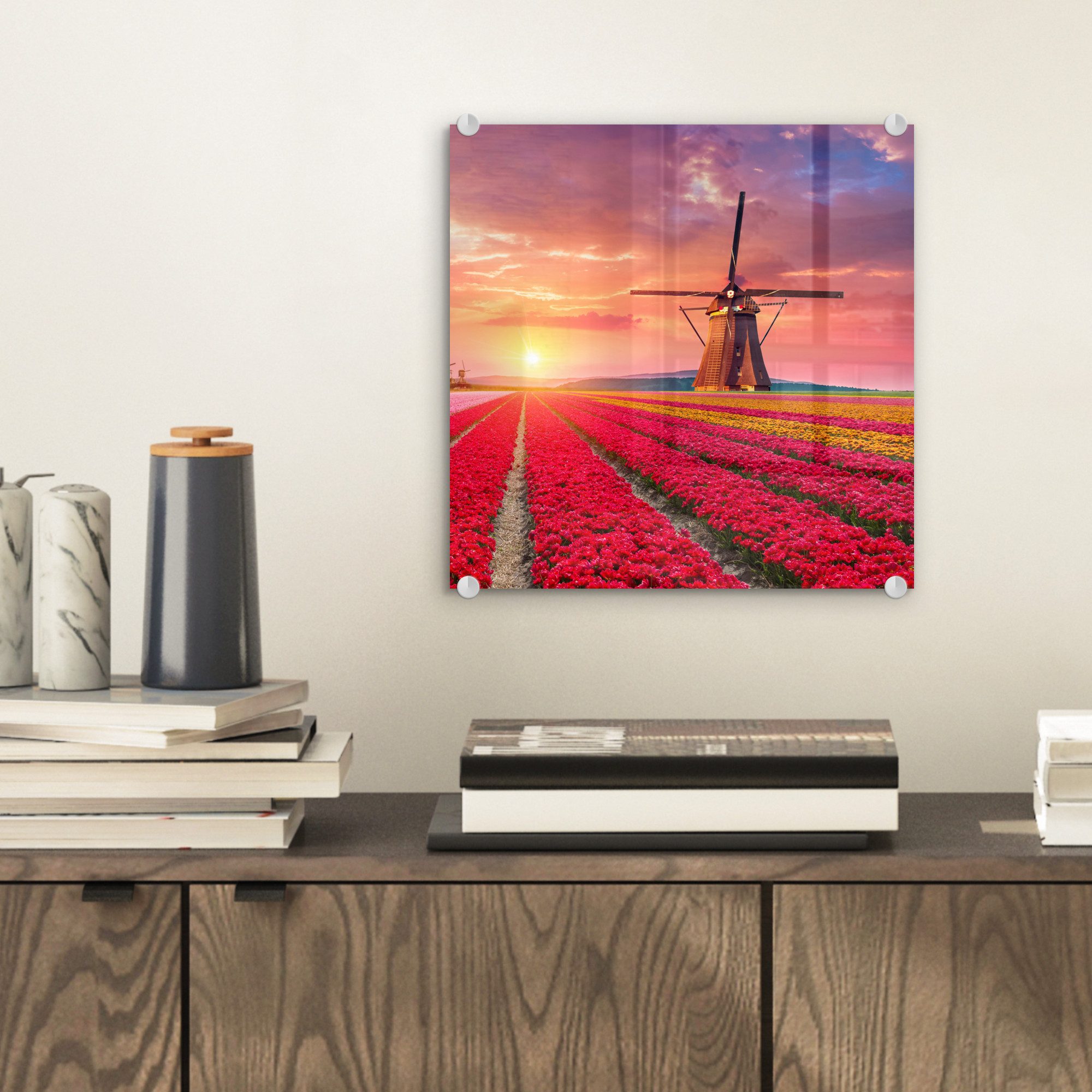 MuchoWow Acrylglasbild Blumen - Tulpen - günstig online kaufen