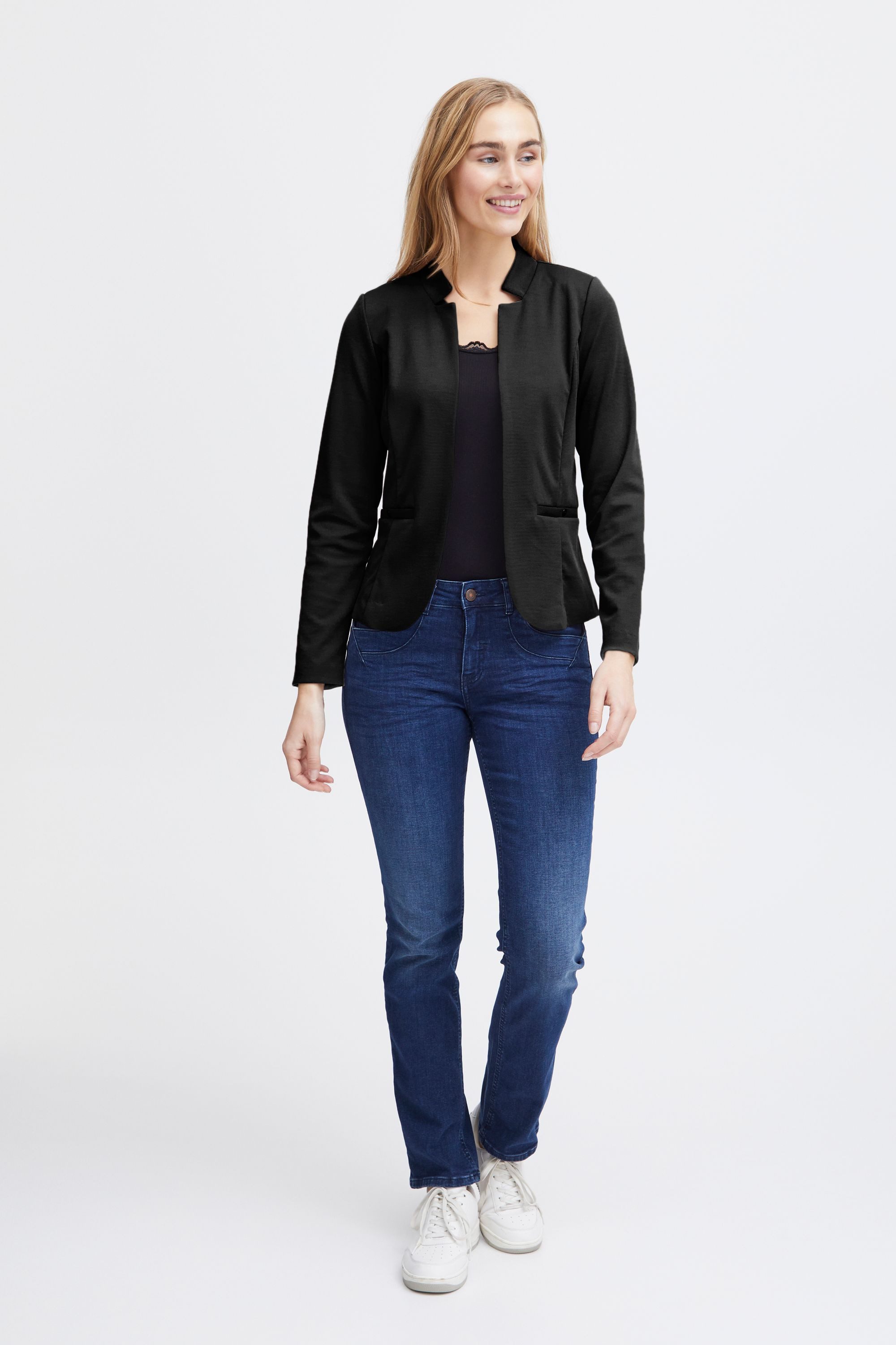 fransa Kurzjacke FRCEDILAN Blazer mit Druckknopftaschen günstig online kaufen