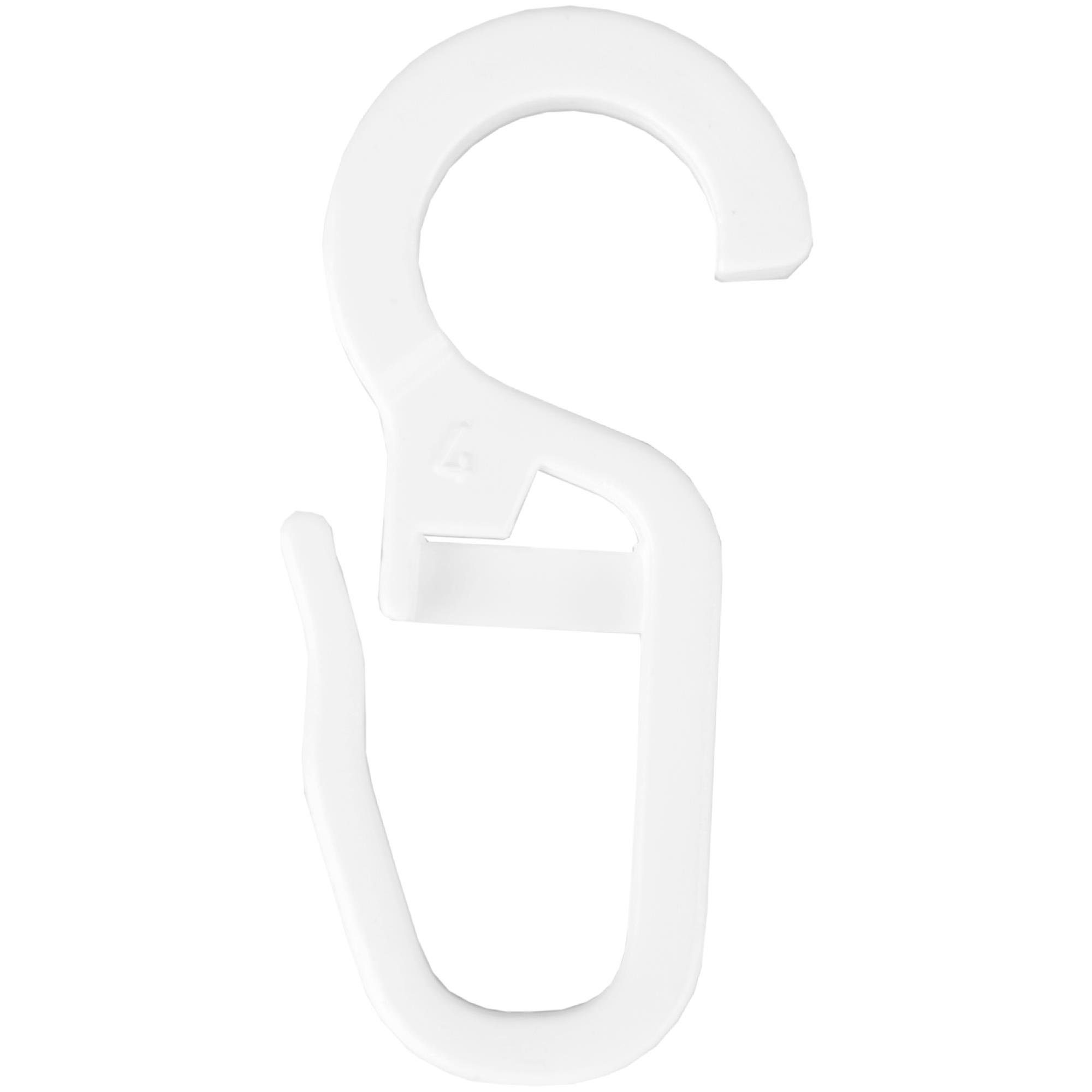 Bestlivings Gardinenstange, 1-läufig, Faltenleghaken - weiß - 9mm, Gardinen günstig online kaufen