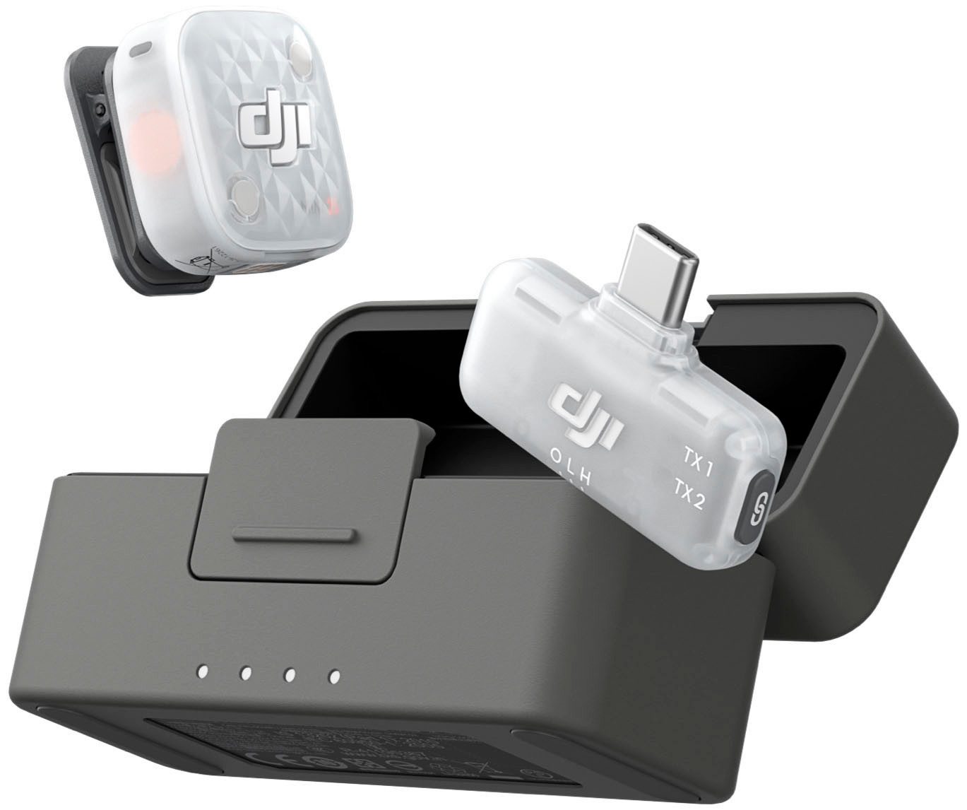 DJI Mikrofon Mic Mini 2S (1 TX + 1 Mobile RX + Charging Case) (Set)