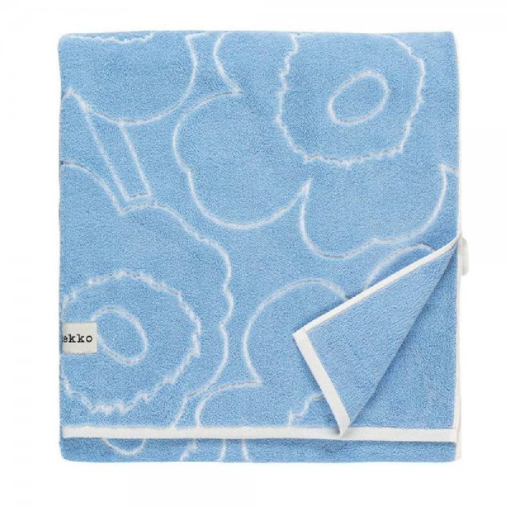 Marimekko Badetücher Badetuch Piirto Unikko Light Blue Off White (100x160cm)