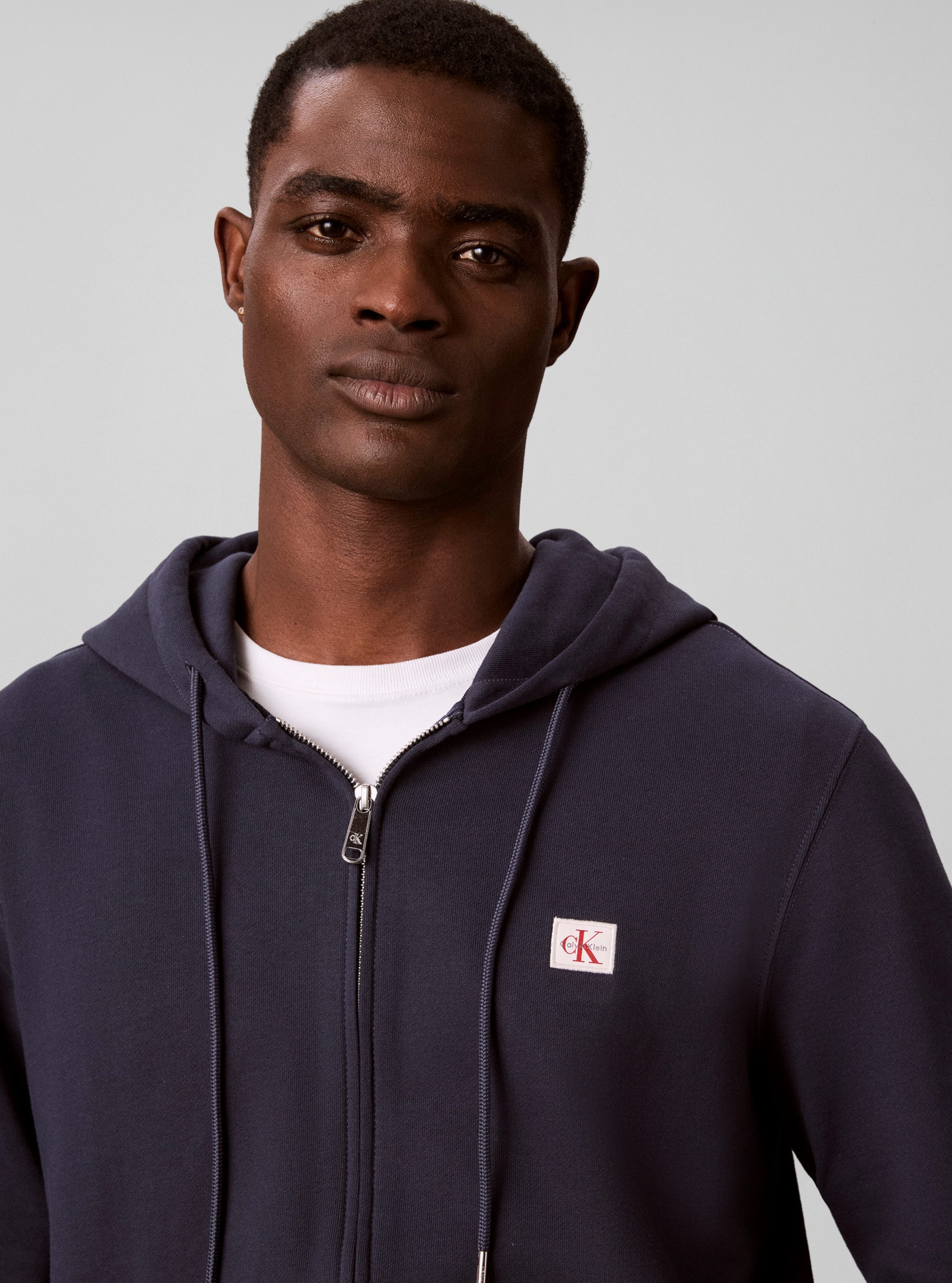 Calvin Klein Jeans Kapuzensweatshirt WOVEN HOODIE Regular fit mit Kapuze
