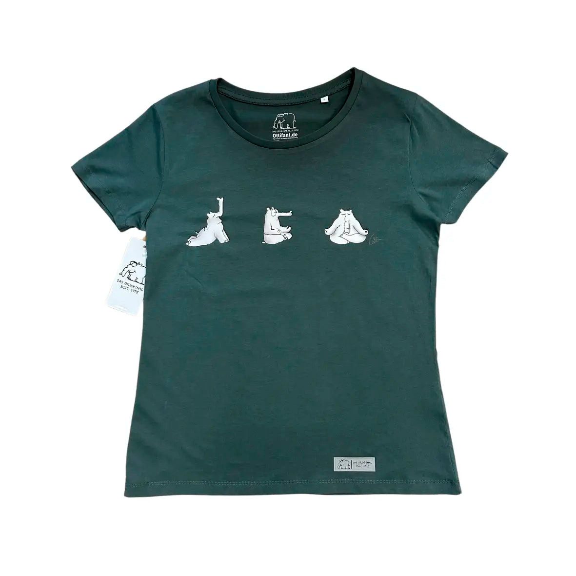 T-Shirt Damen T-Shirt Yogifant