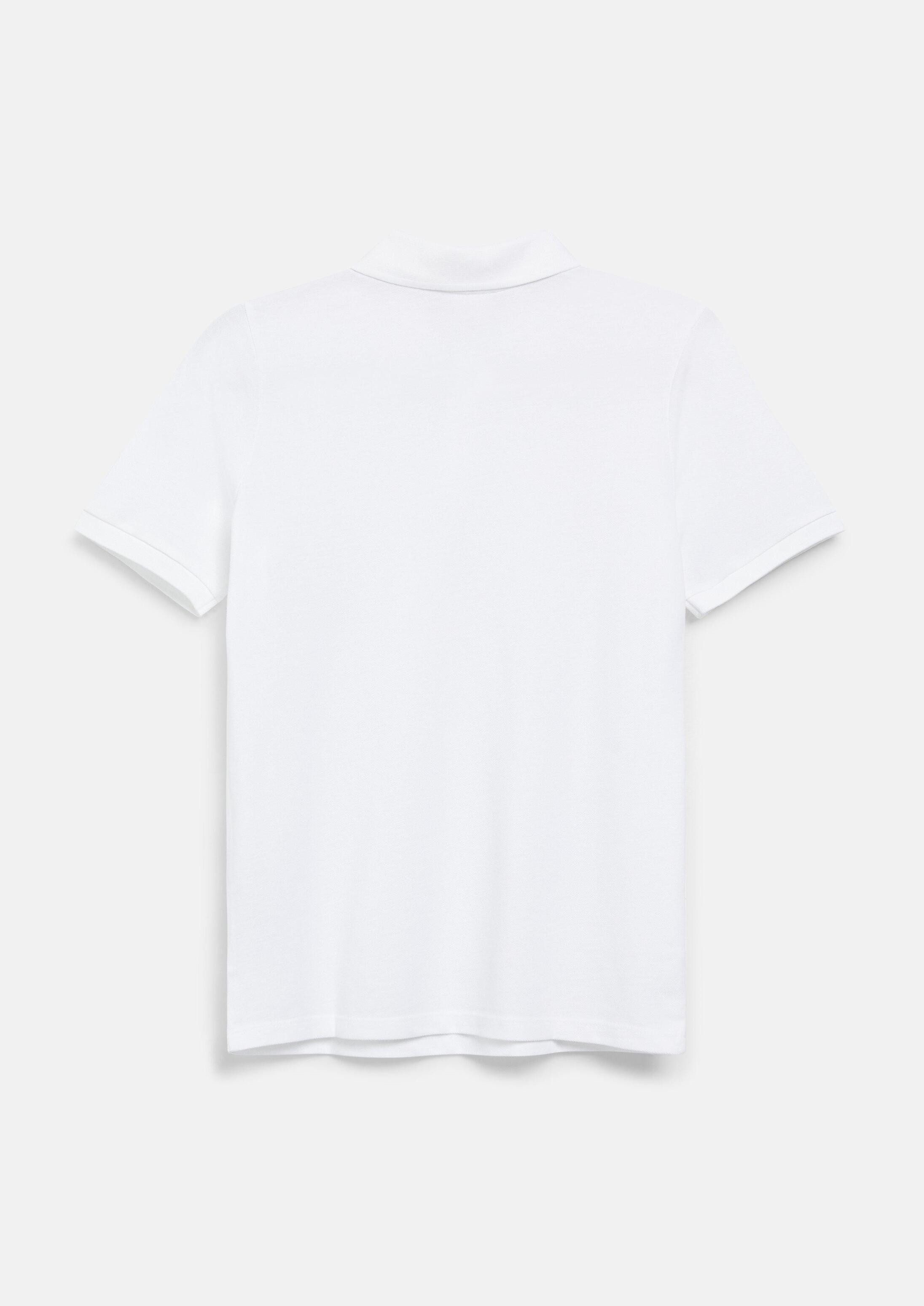 s.Oliver Kurzarmshirt Polo-Shirt Poloshirt aus Baumwollpiqué