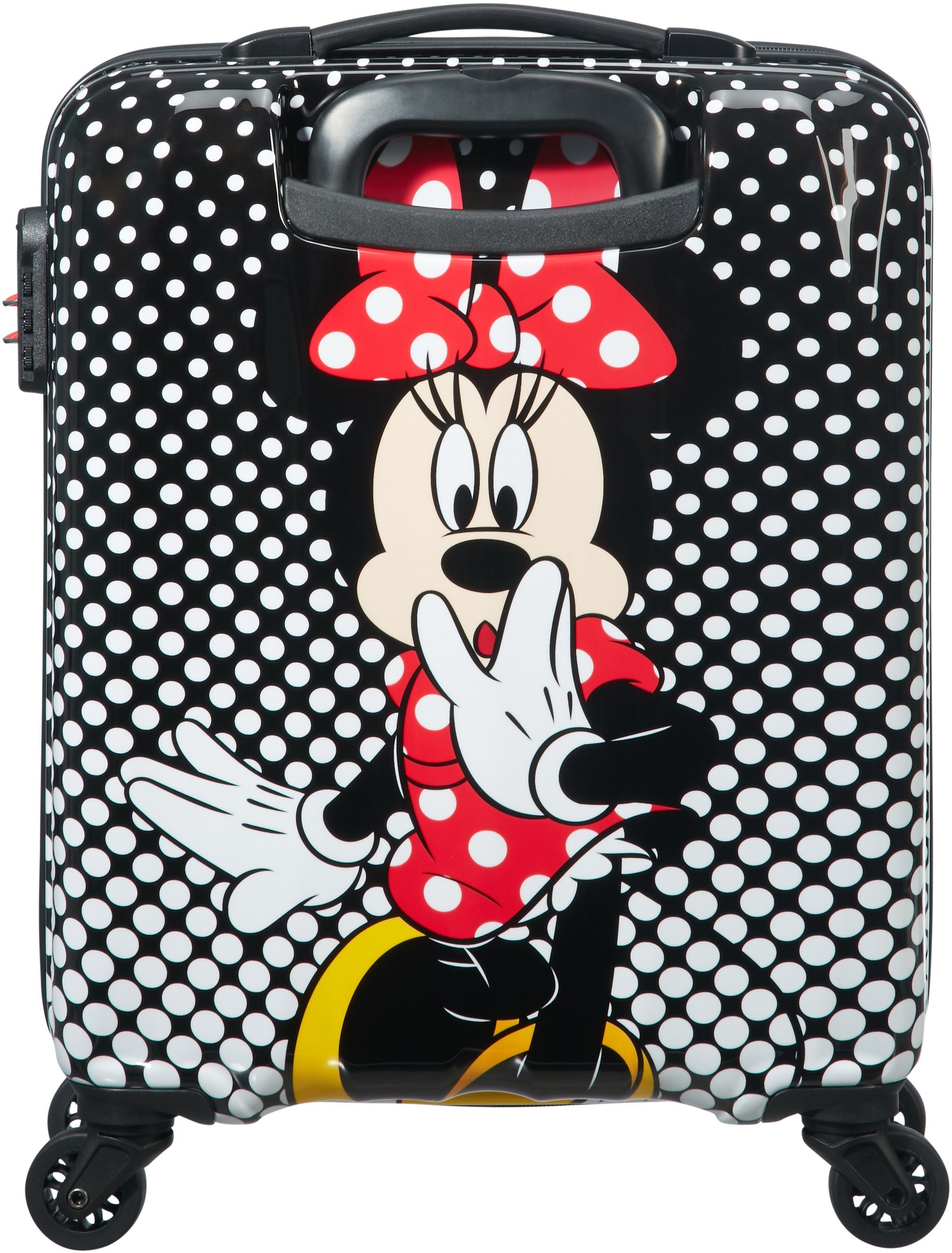 Disney 55 4 American Polka Mouse Minnie Hartschalen-Trolley Dot, Legends, Tourister® Rollen cm,