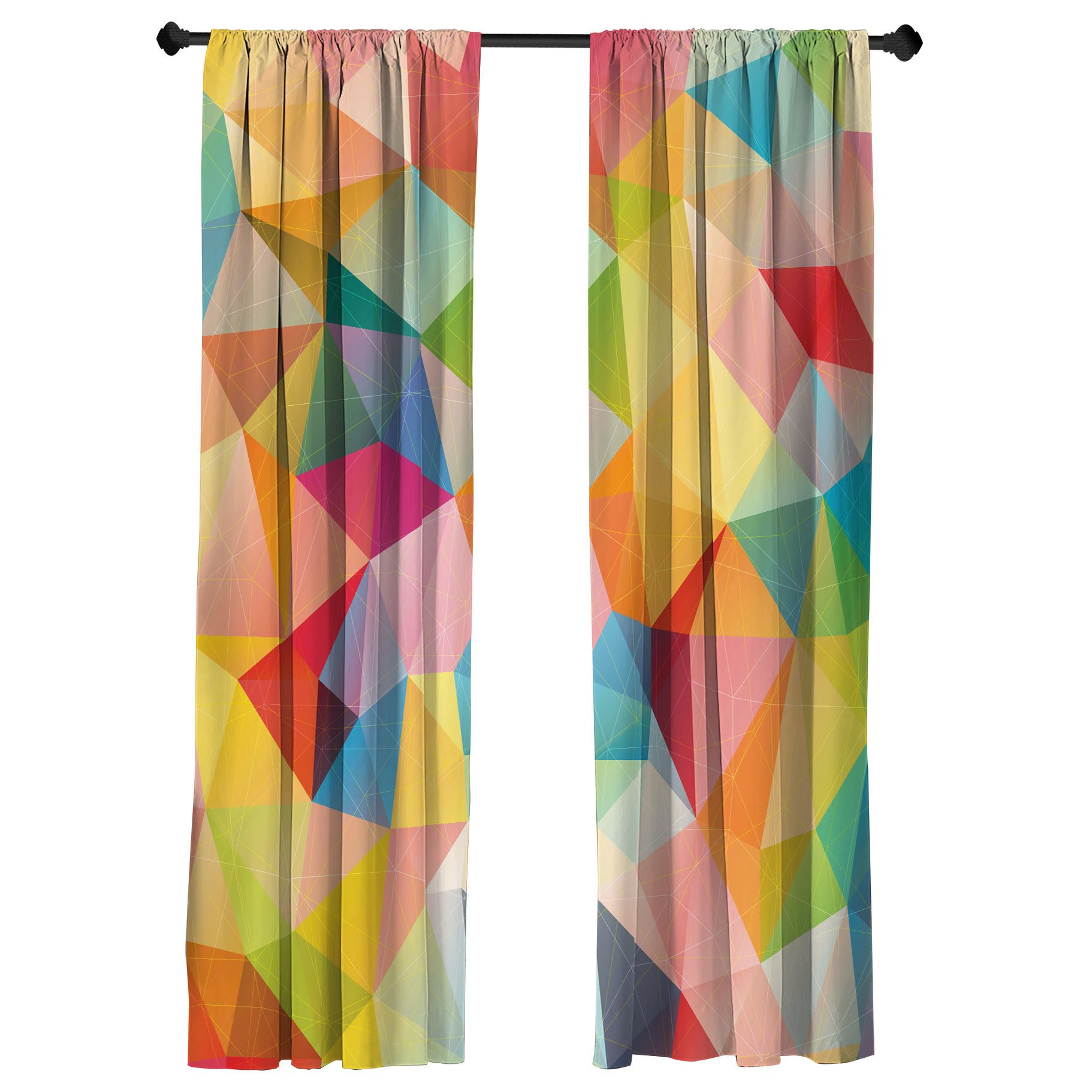 Abakuhaus Gardine Vorhang für Wohnzimmer Schlafzimmer Dekor, Microfaser, Ge günstig online kaufen