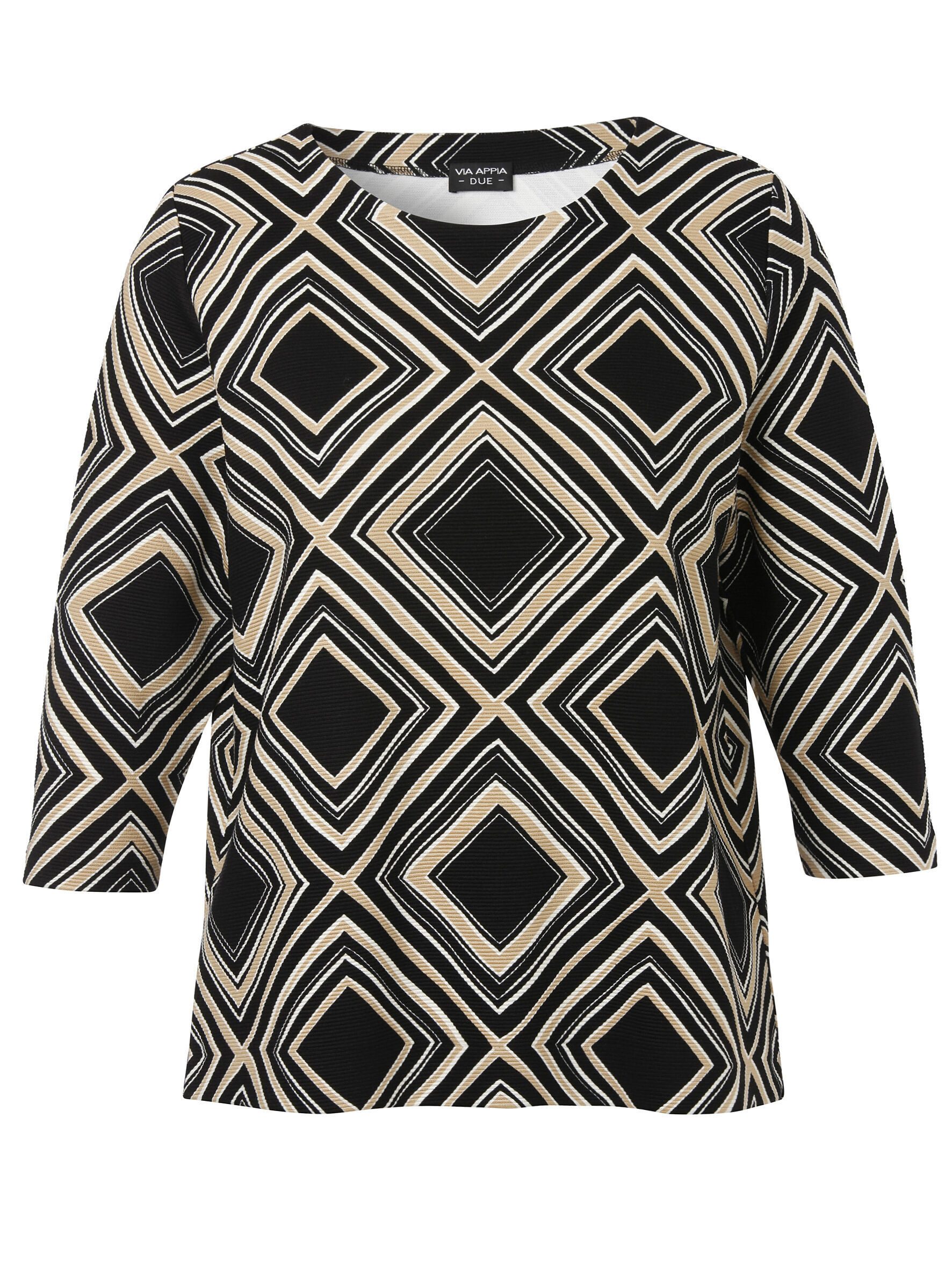 VIA APPIA DUE Sweatshirt (1-tlg) Große Größen
