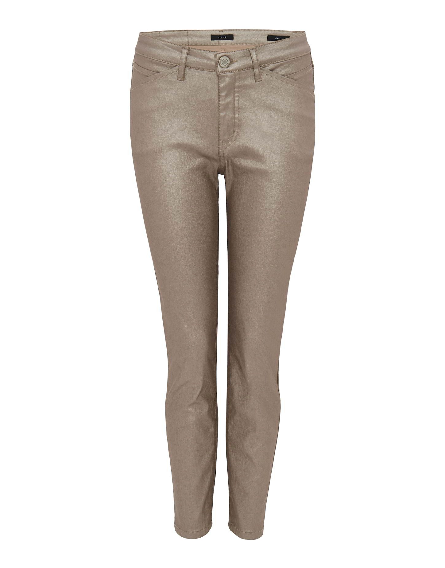 Slim-fit-Jeans Skinny Jeans EMILY CLASSY Mid Rise mit Coating