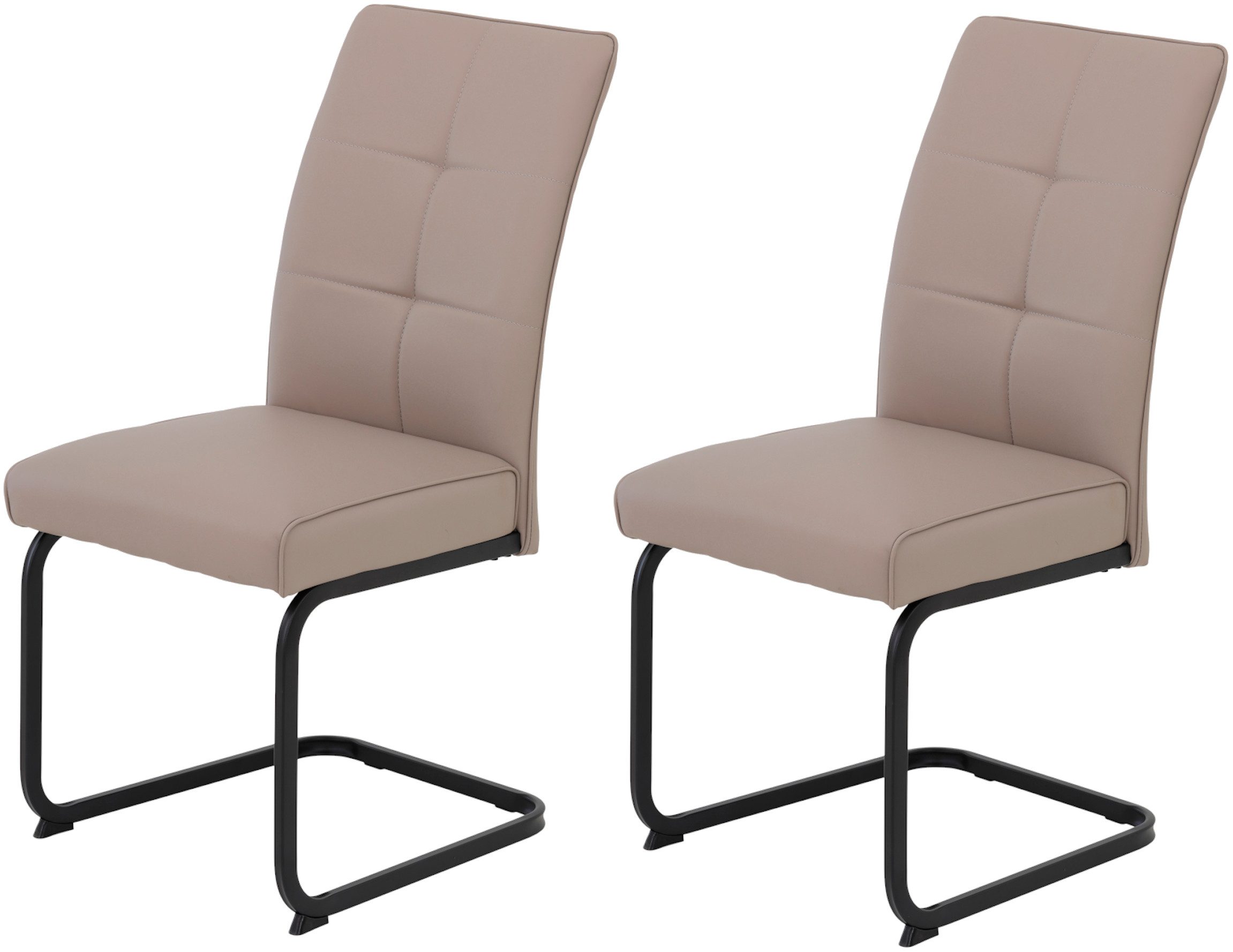 HELA Freischwinger Freischwinger TOLEDO mit Komfortsitz, gepolstert, Bezug günstig online kaufen