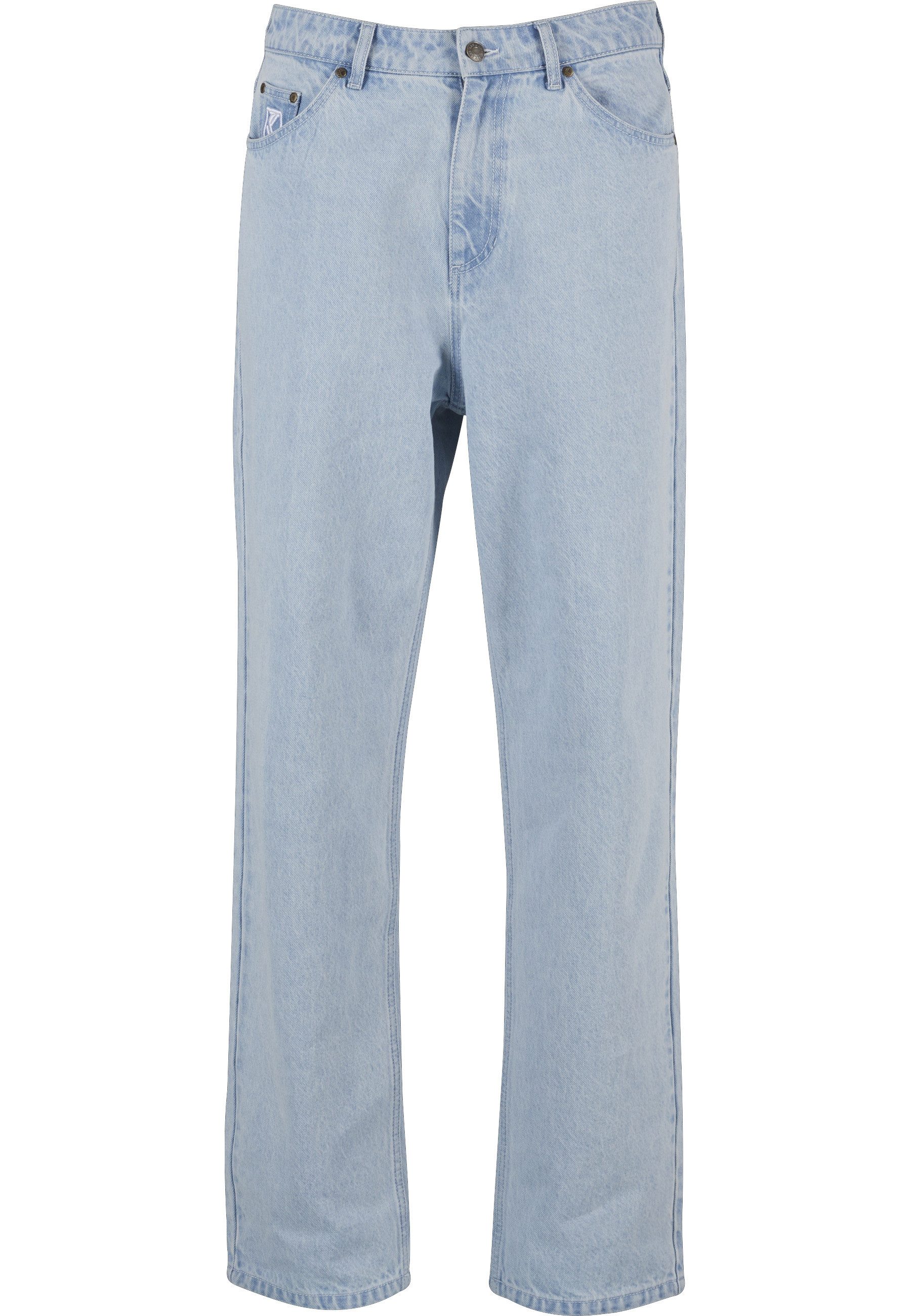 Bequeme Jeans Karl Kani OG Baggy Five Pocket Flames Denim