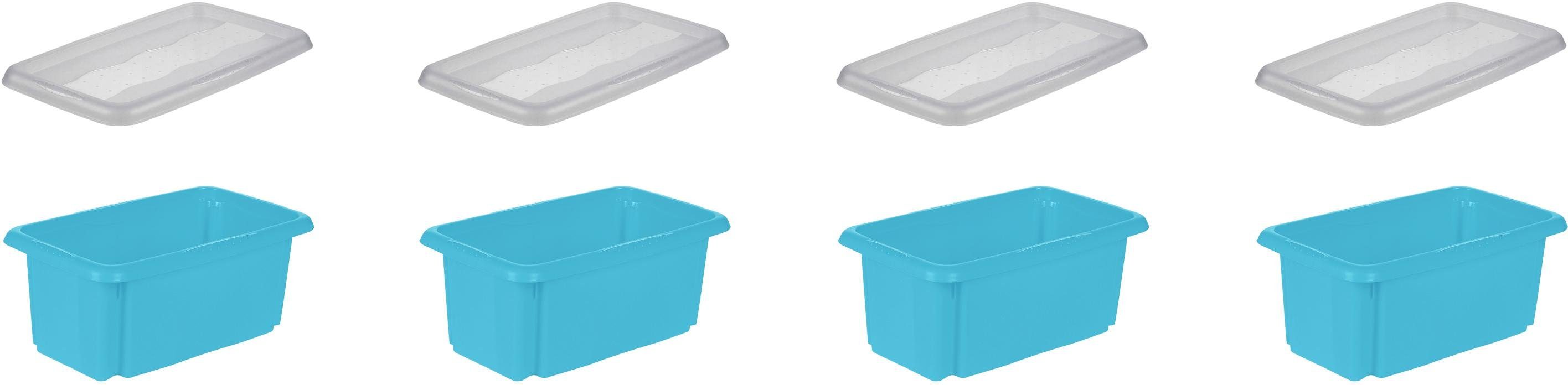 keeeper Organizer emil (Set, 4 St), Aufbewahrungsbox, 7 L, mit Deckel, hoch günstig online kaufen